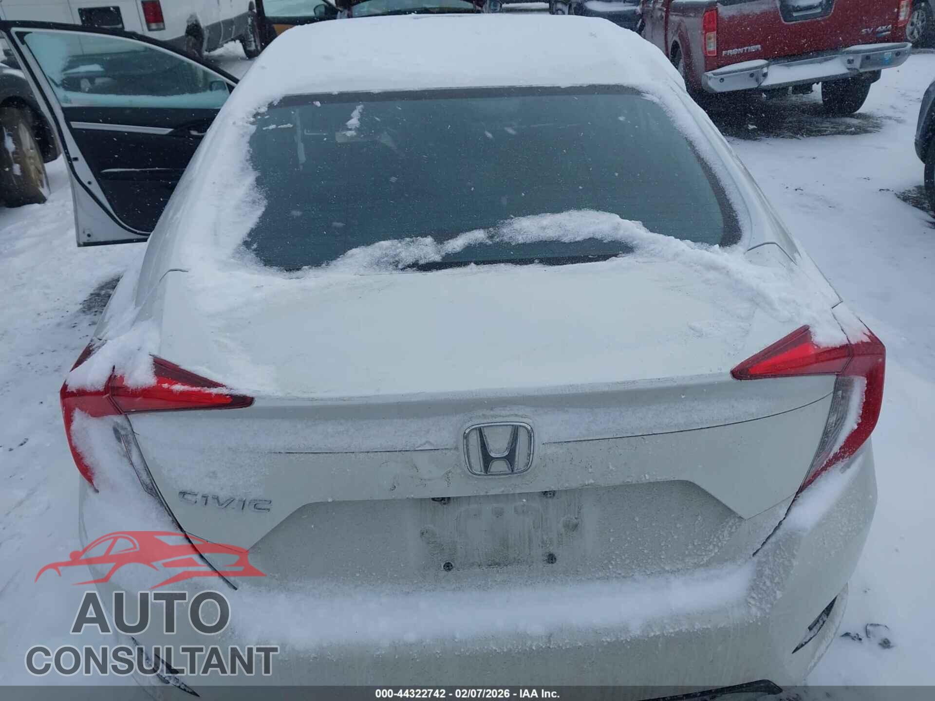 HONDA CIVIC 2019 - 2HGFC2F68KH582177