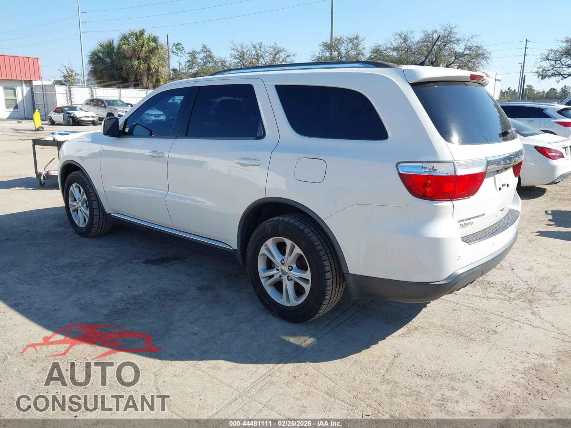 DODGE DURANGO 2012 - 1C4RDHDG6CC308391