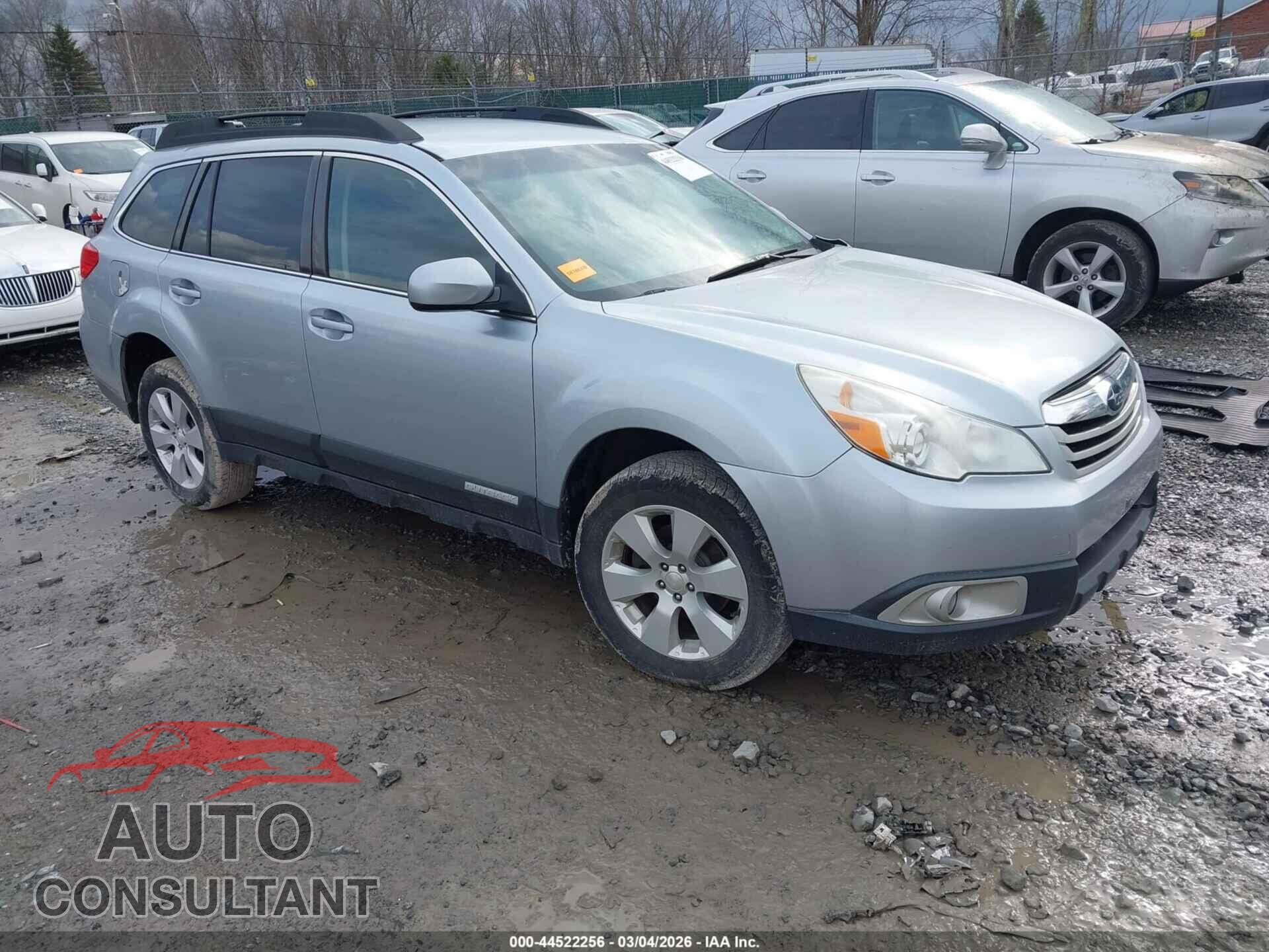 SUBARU OUTBACK 2012 - 4S4BRCCC8C3231264