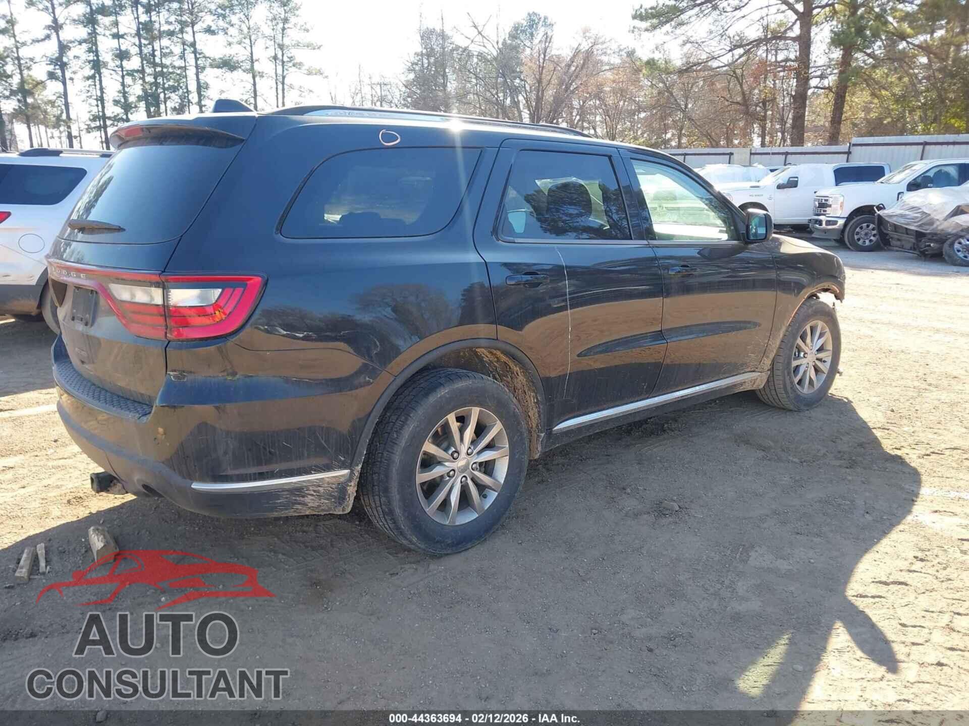 DODGE DURANGO 2017 - 1C4RDHAG7HC622899