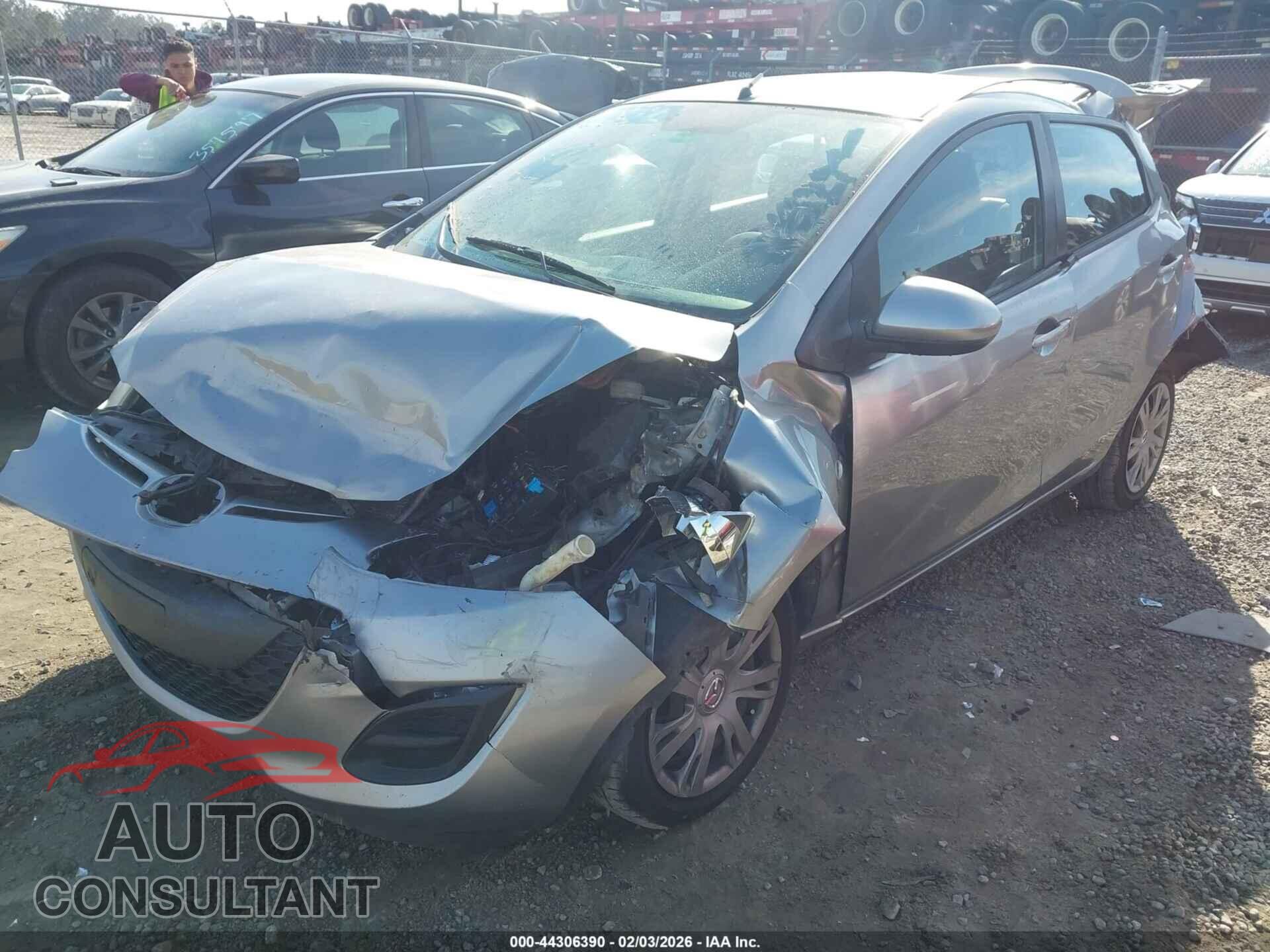 MAZDA MAZDA2 2013 - JM1DE1KY1D0170627