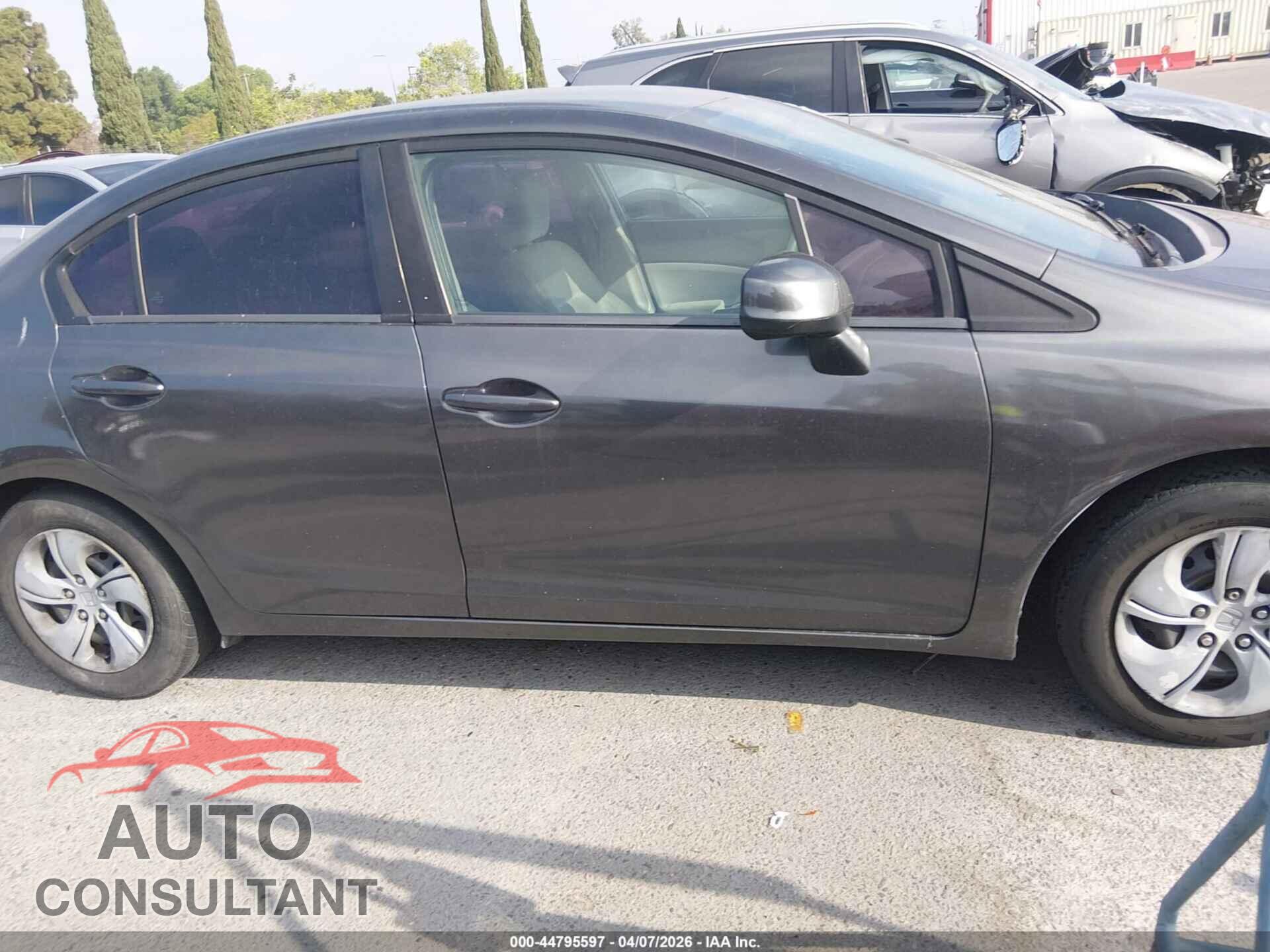HONDA CIVIC 2012 - 19XFB2F52CE356058