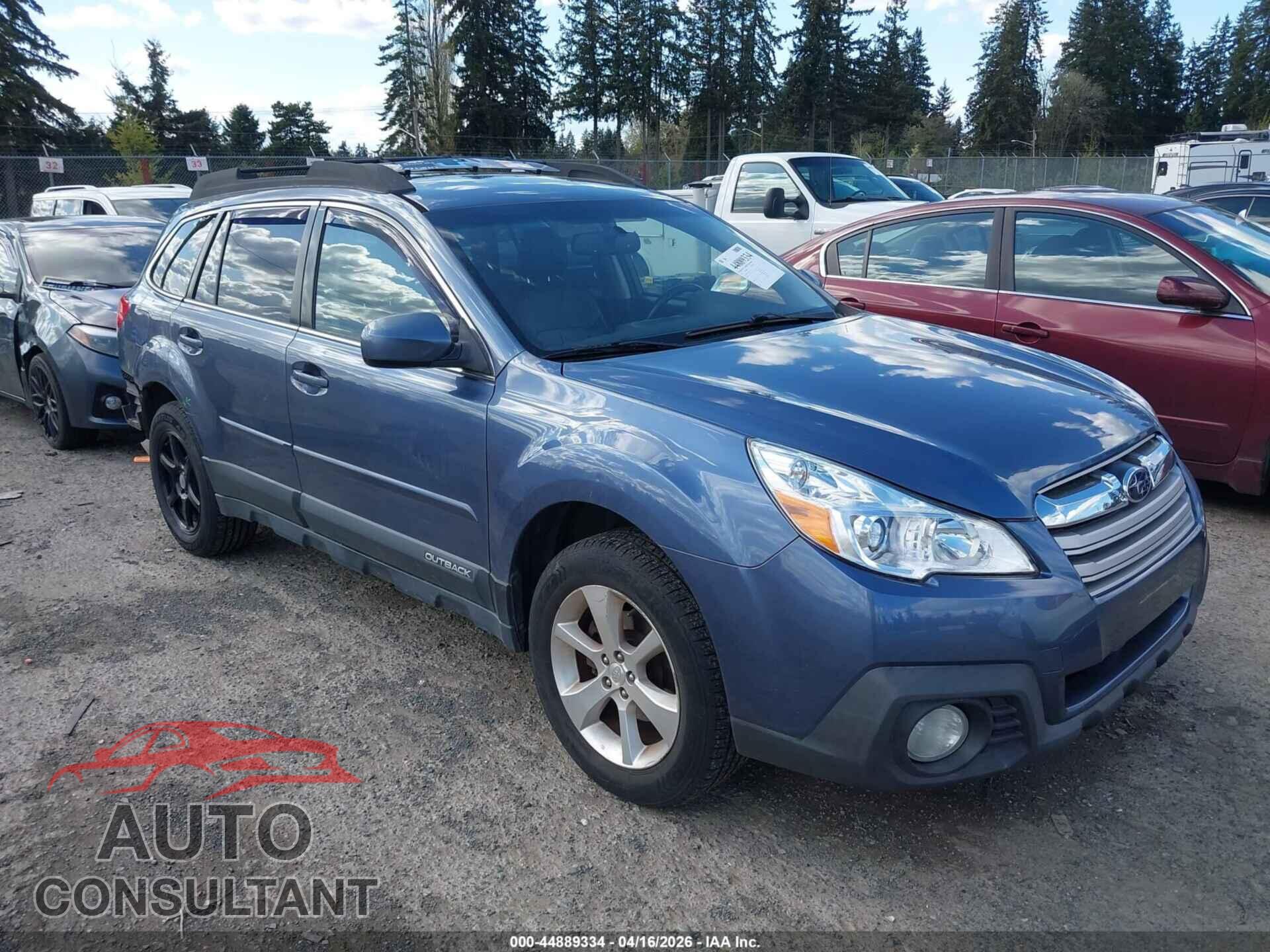 SUBARU OUTBACK 2014 - 4S4BRBLC2E3265133