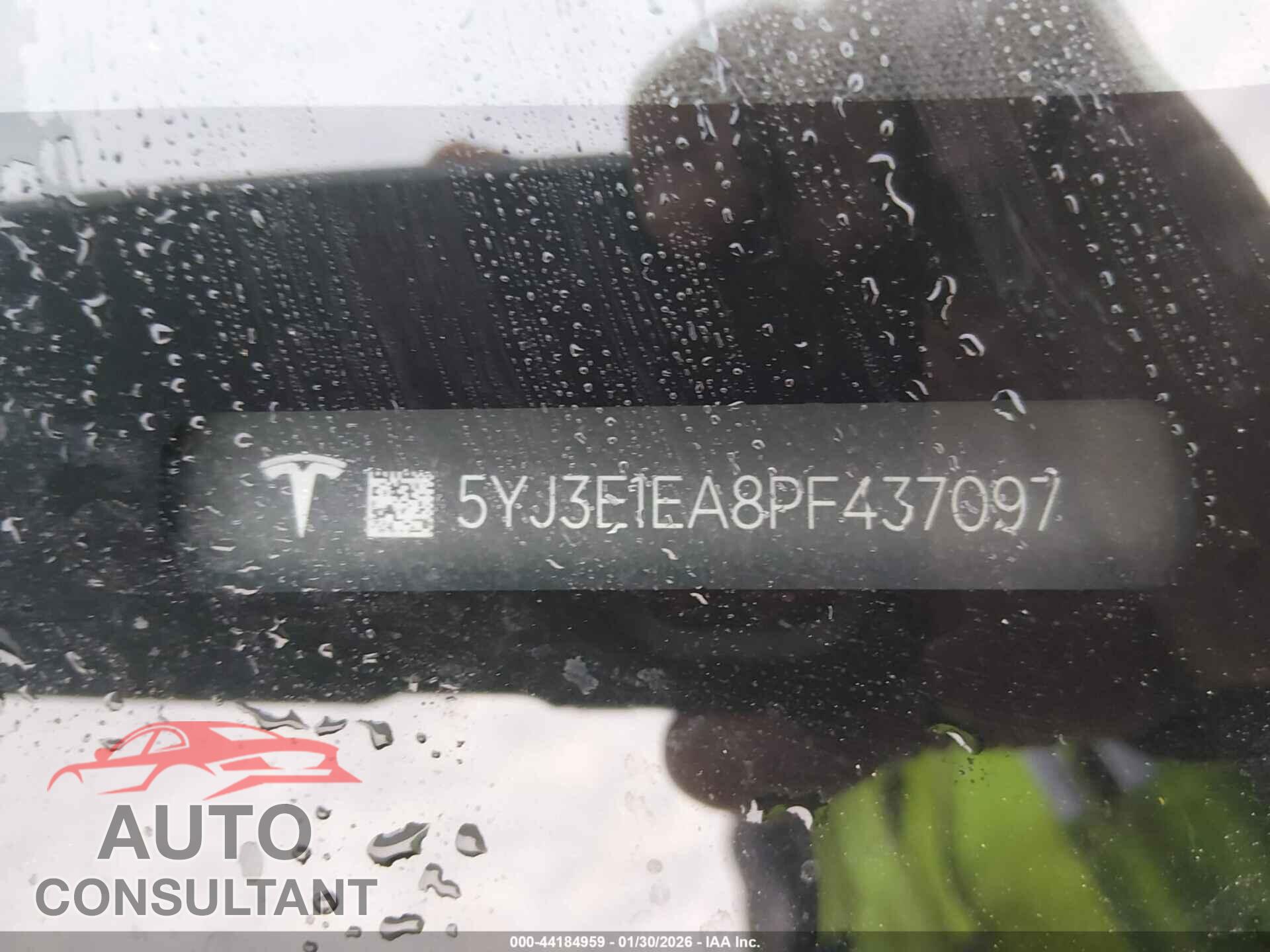 TESLA MODEL 3 2023 - 5YJ3E1EA8PF437097