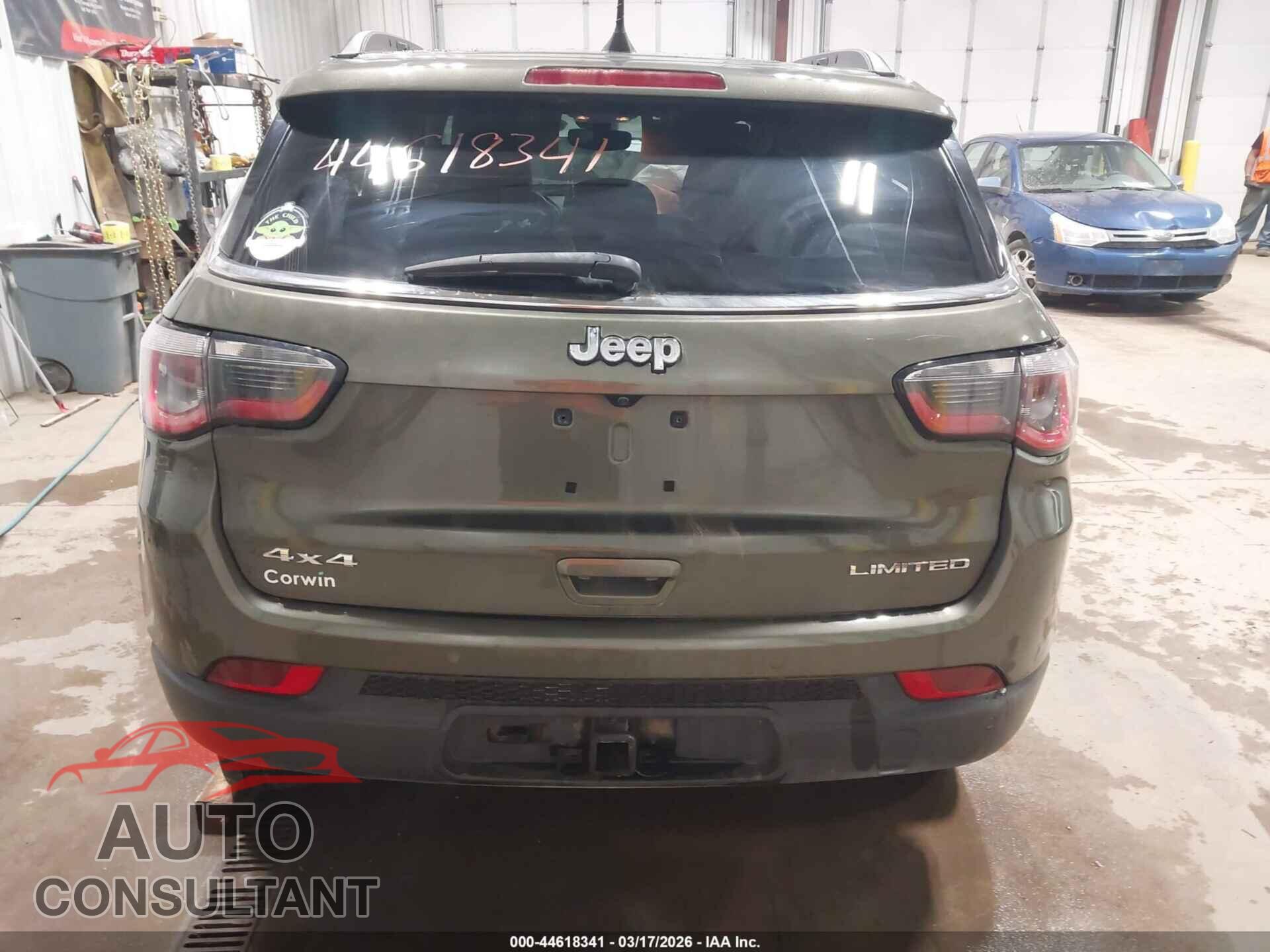 JEEP NEW COMPASS 2017 - 3C4NJDCBXHT634308