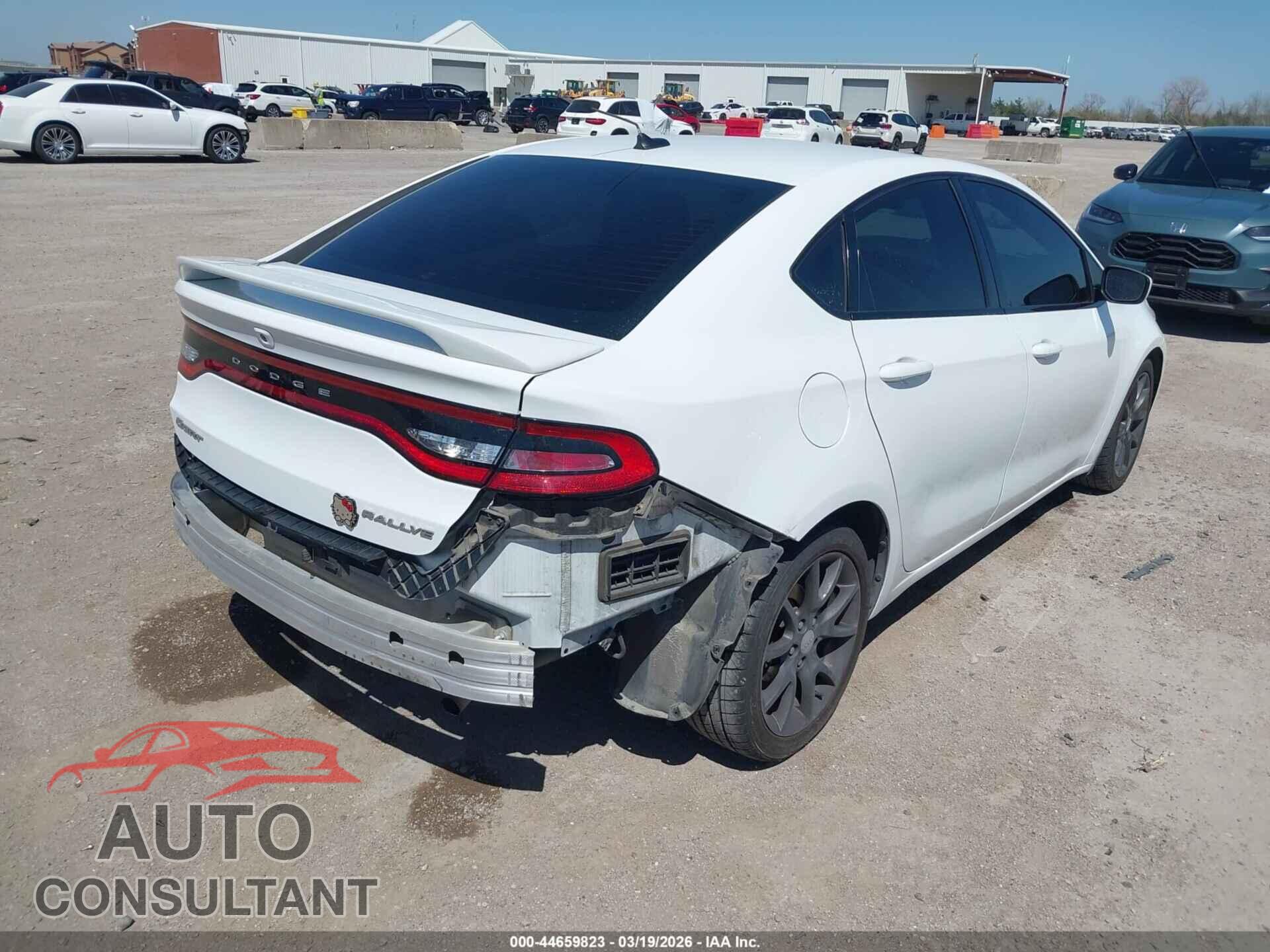 DODGE DART 2015 - 1C3CDFBB0FD300940