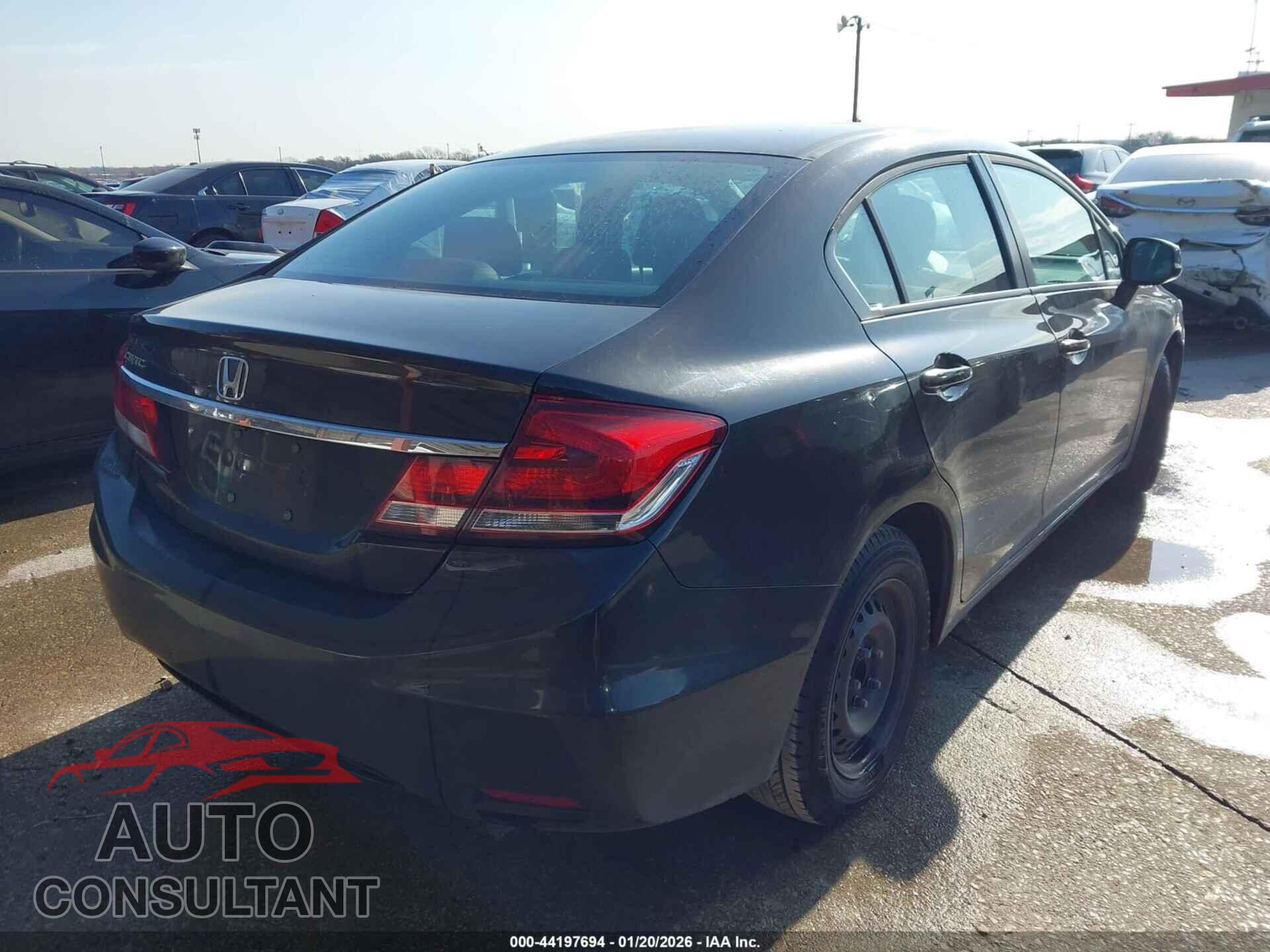 HONDA CIVIC 2013 - 19XFB2F54DE222203