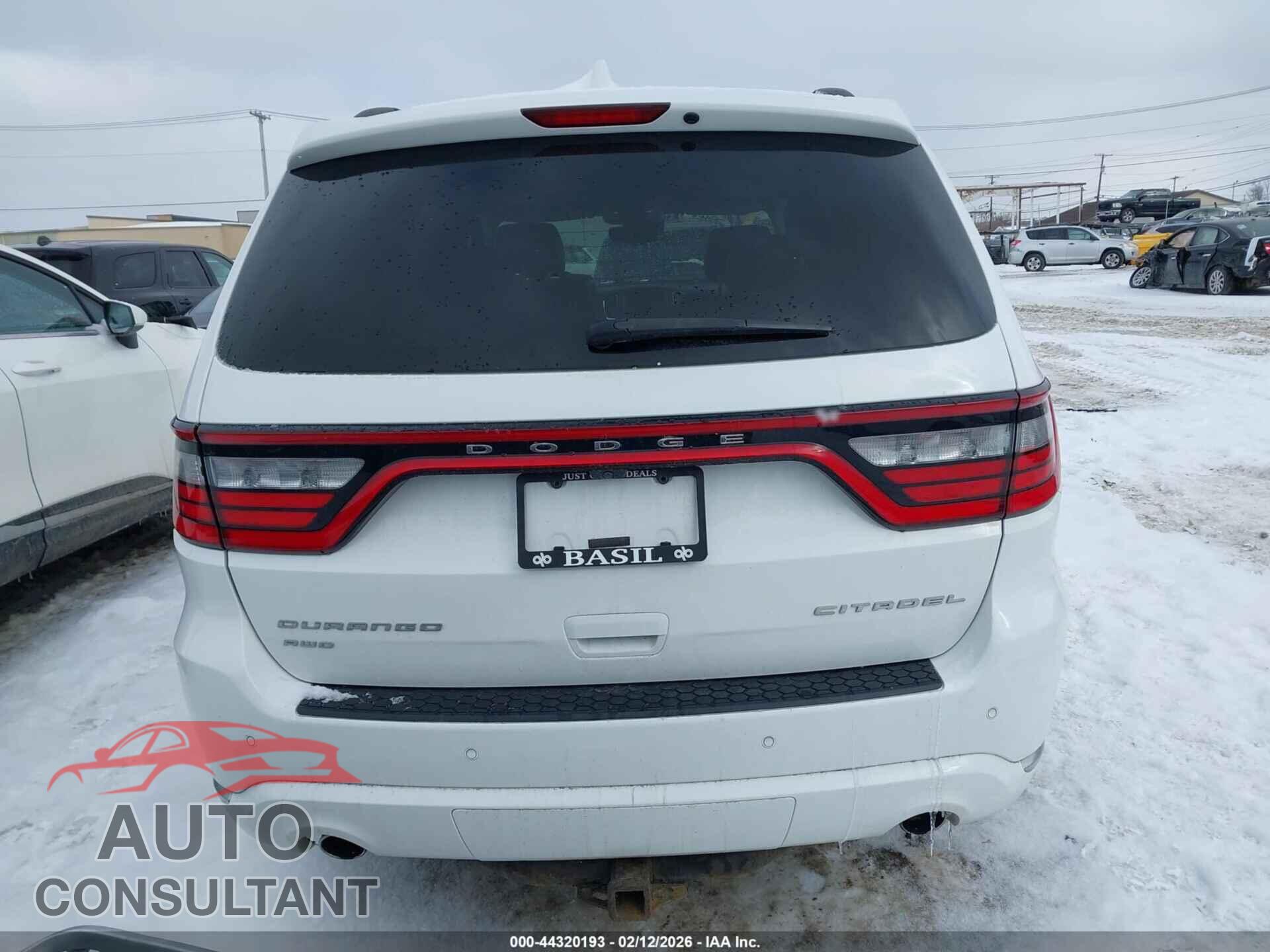 DODGE DURANGO 2017 - 1C4RDJEG2HC681215