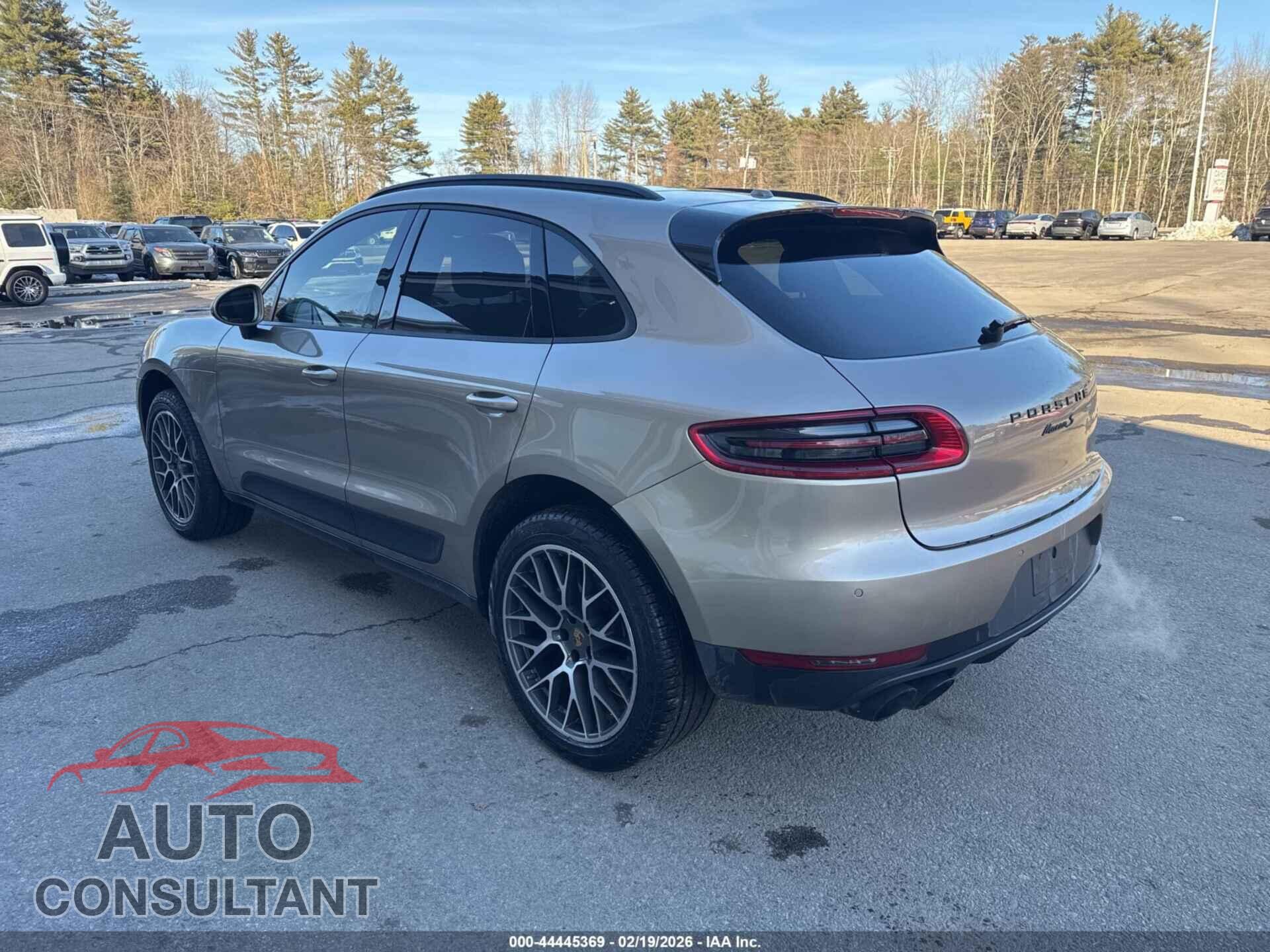 PORSCHE MACAN 2015 - WP1AB2A54FLB56620