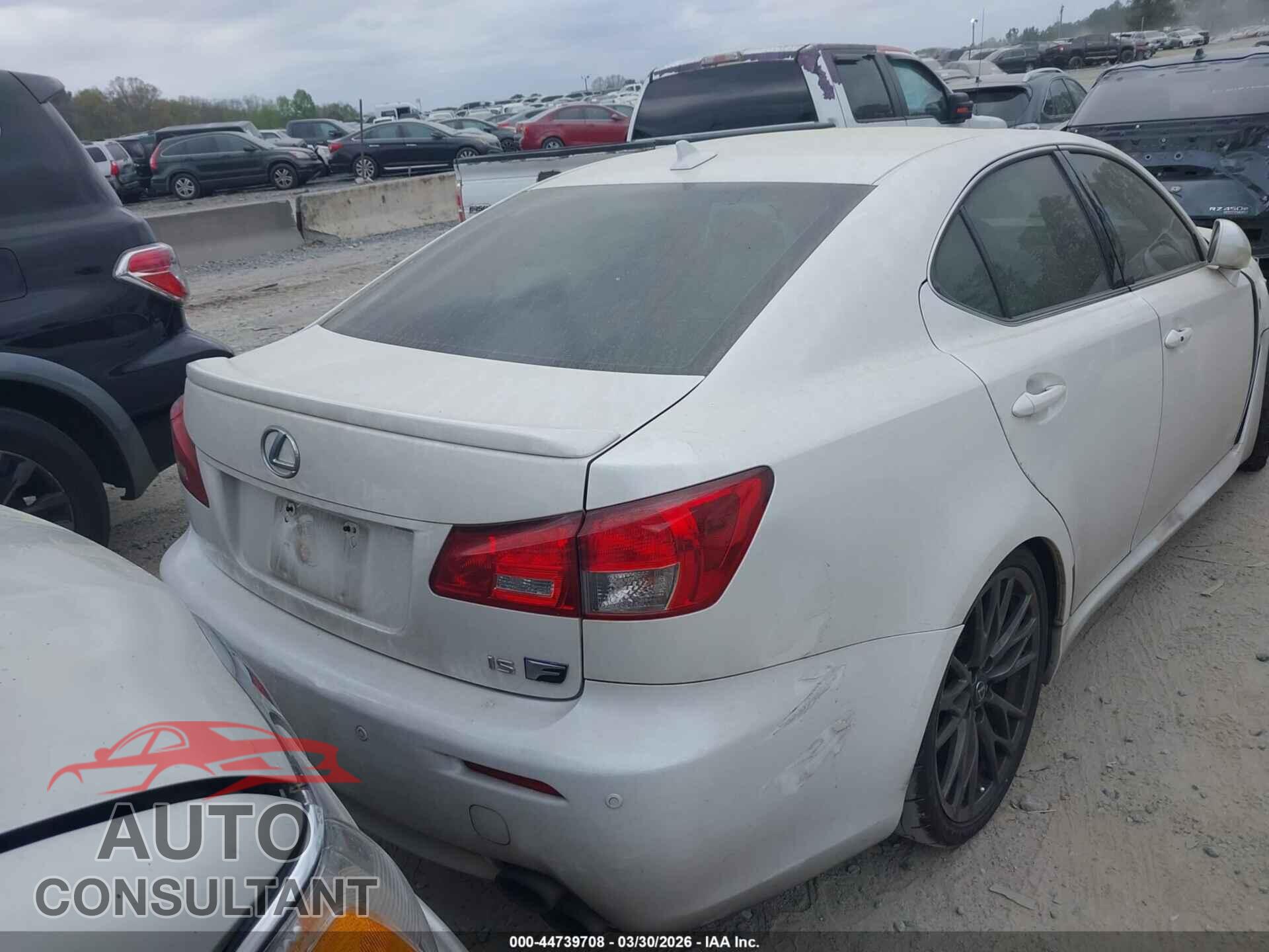 LEXUS IS F 2011 - JTHBP5C29B5009038