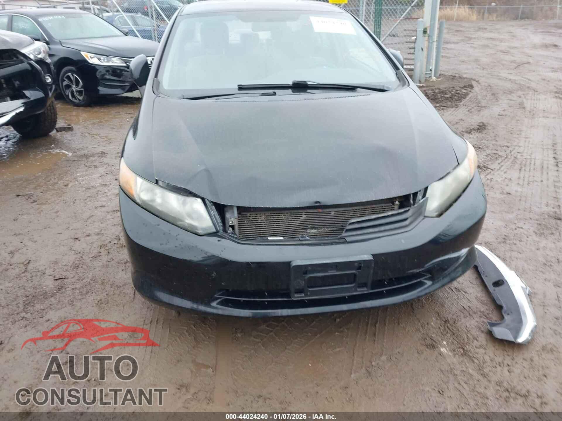 HONDA CIVIC 2012 - 19XFB2F58CE019491