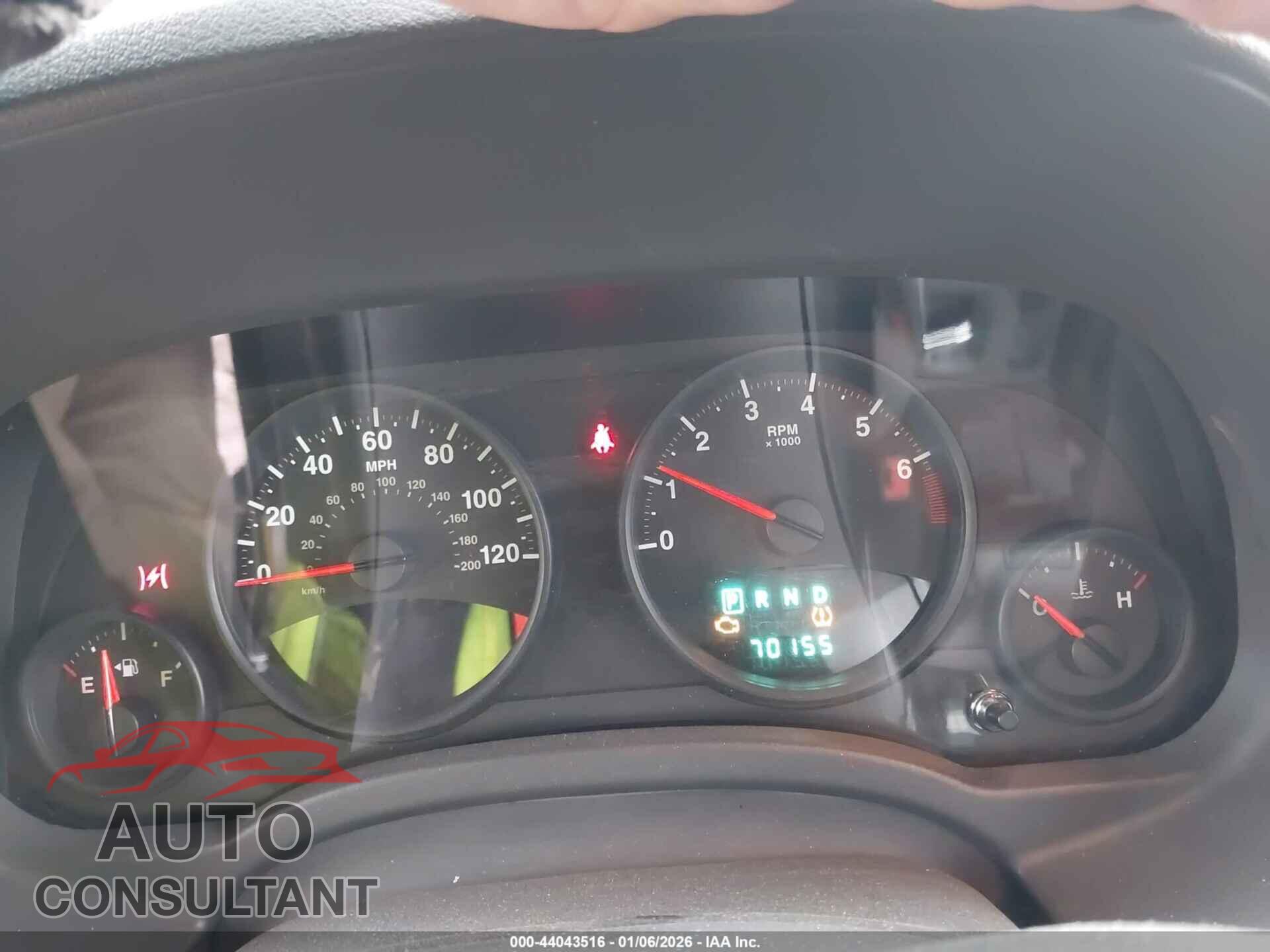 JEEP COMPASS 2010 - 1J4NF4FB9AD592944