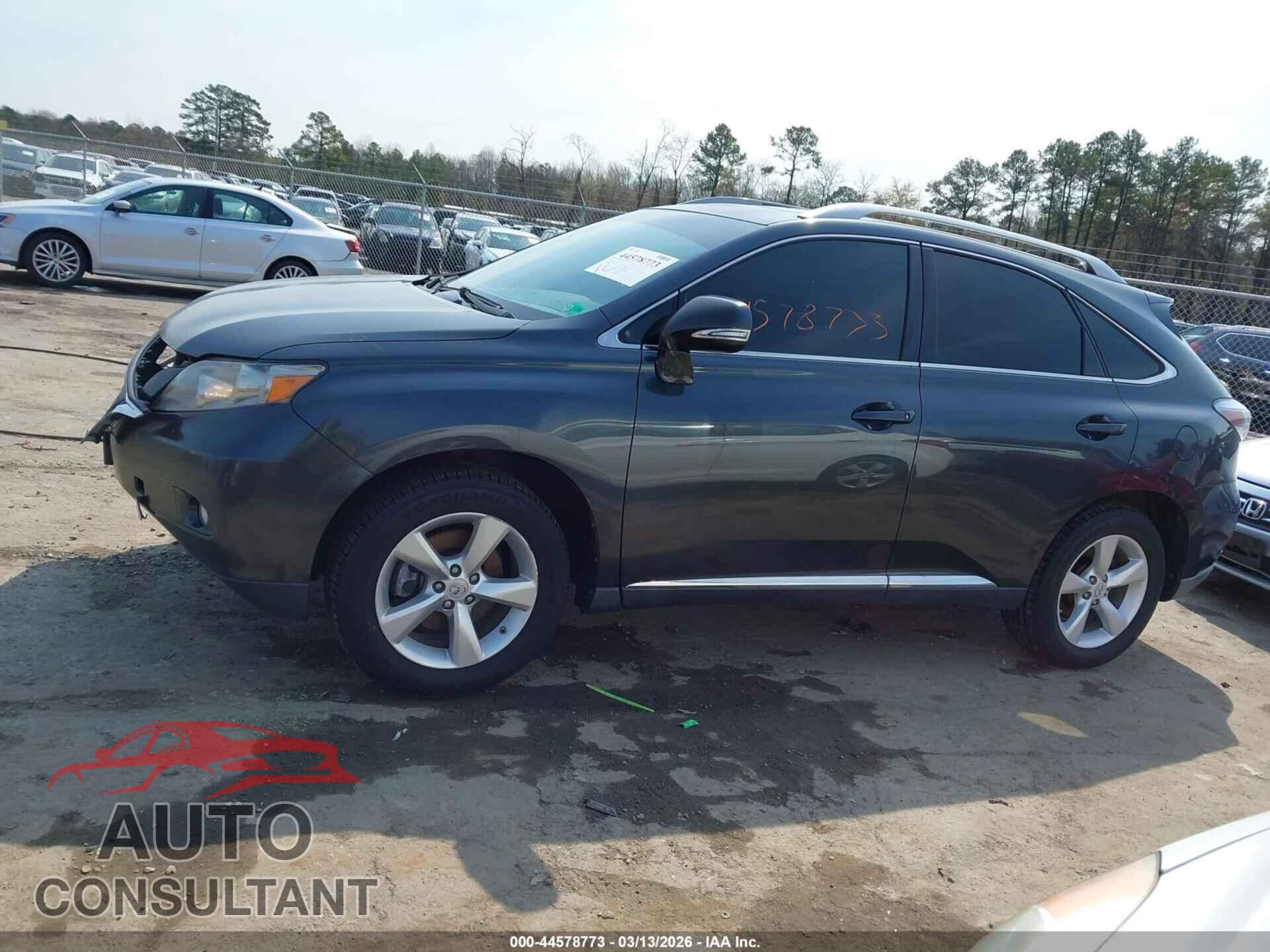 LEXUS RX 350 2011 - 2T2BK1BA5BC105071