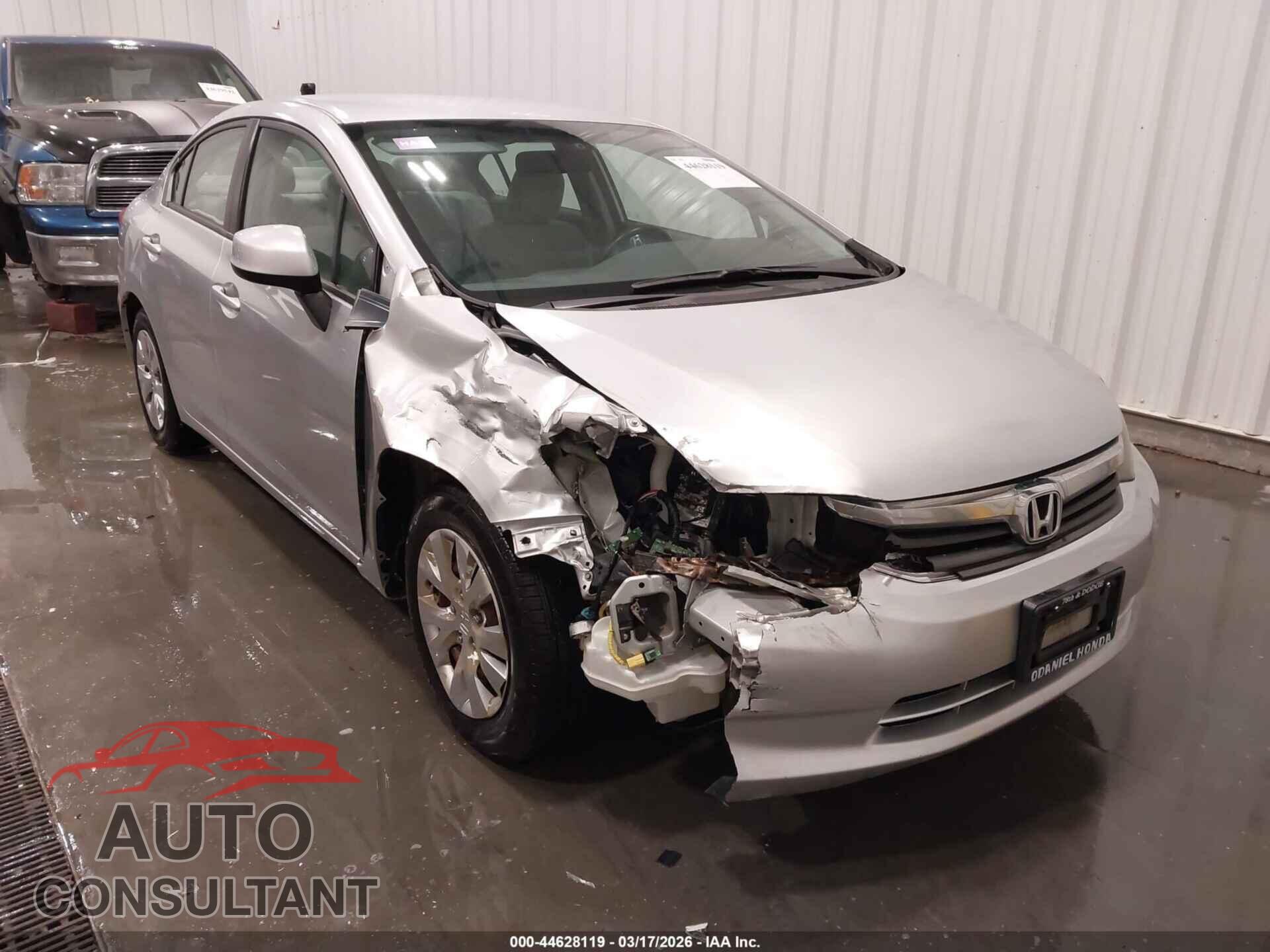 HONDA CIVIC 2012 - 2HGFB2F53CH314343