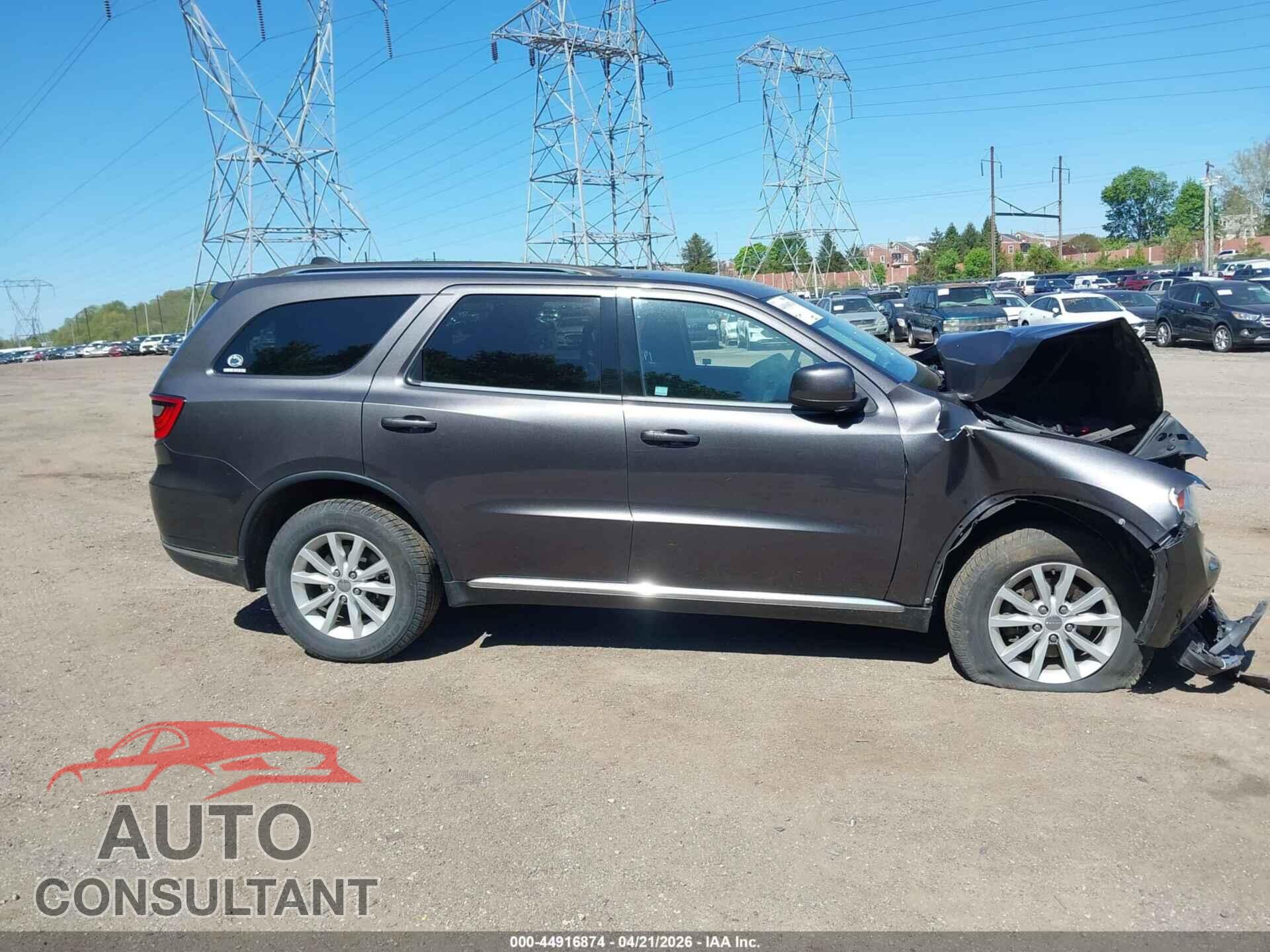 DODGE DURANGO 2015 - 1C4RDJAG3FC148325