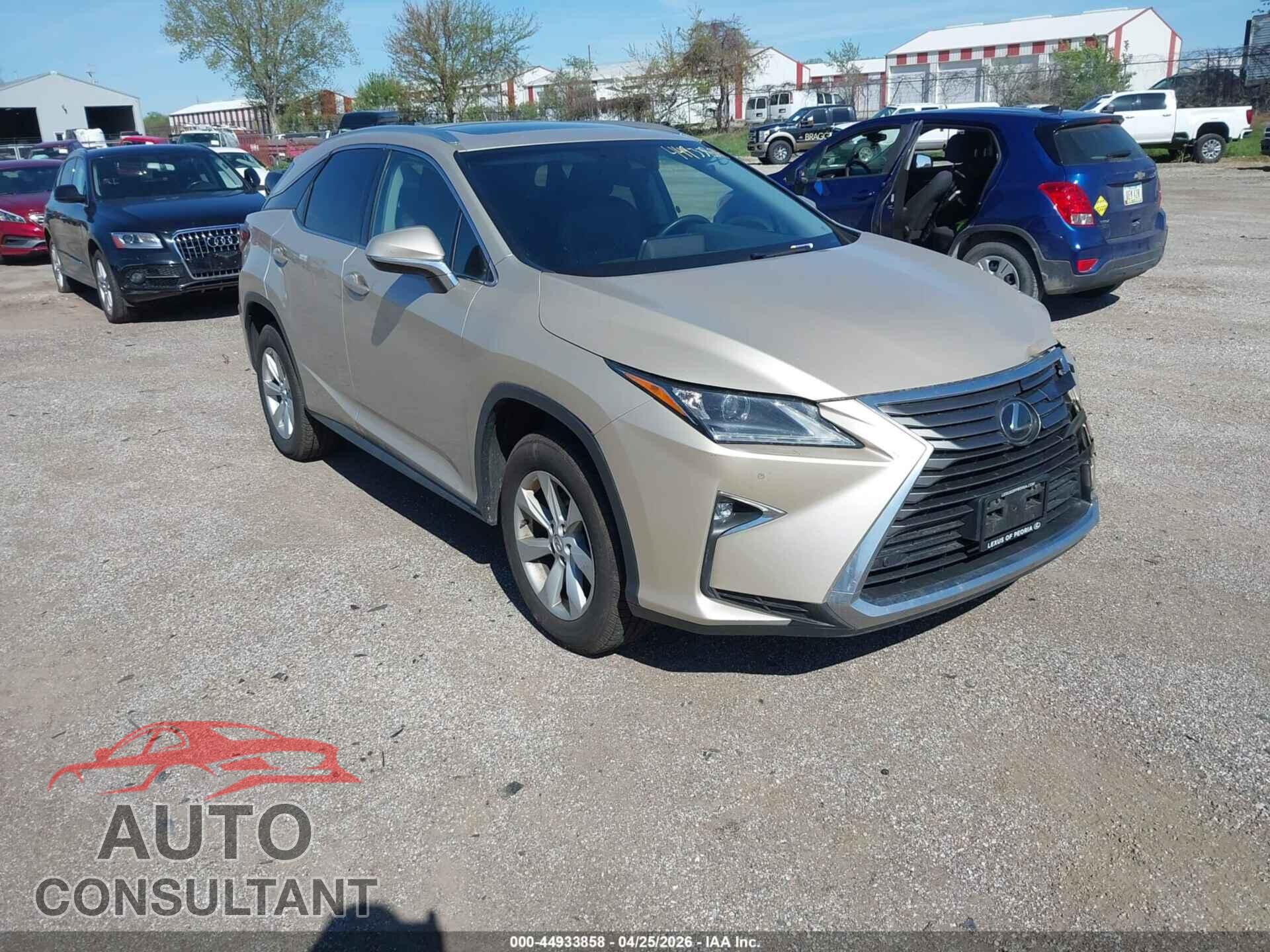LEXUS RX 350 2017 - 2T2BZMCA1HC080433