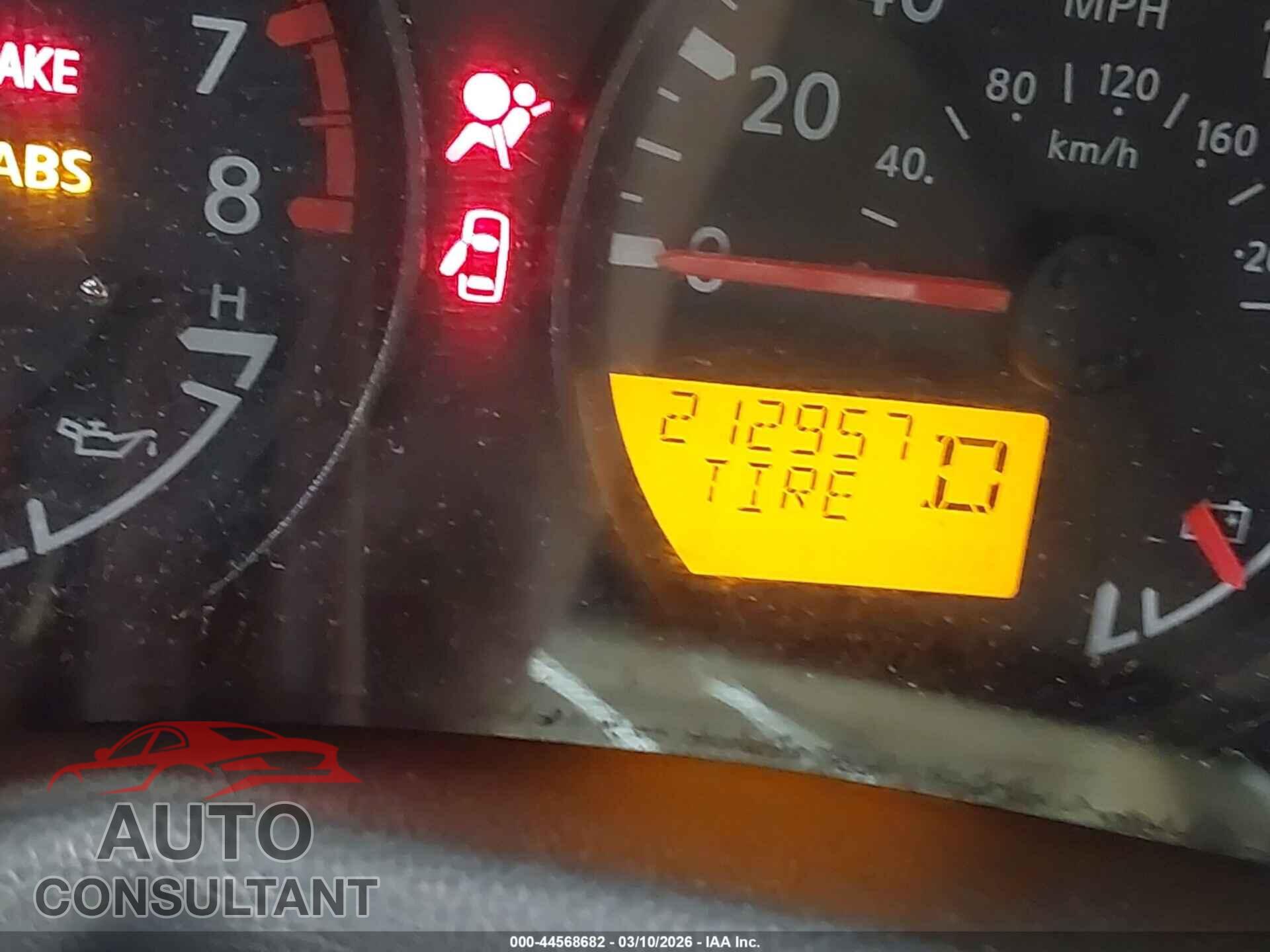 NISSAN FRONTIER 2012 - 1N6AD0EV6CC446912