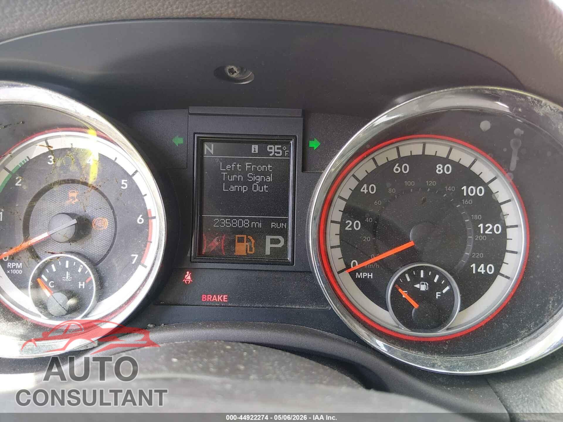 DODGE DURANGO 2012 - 1C4SDHDT4CC237125