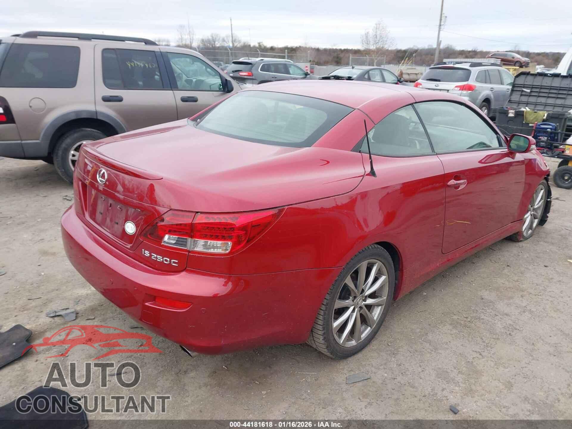 LEXUS IS 250C 2014 - JTHFF2C2XE2531735