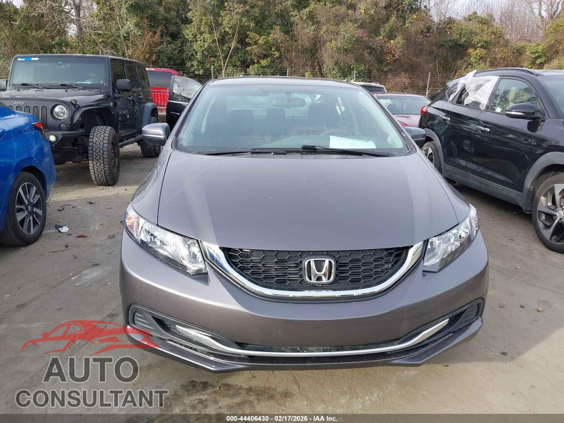 HONDA CIVIC 2015 - 2HGFB2F76F8563127