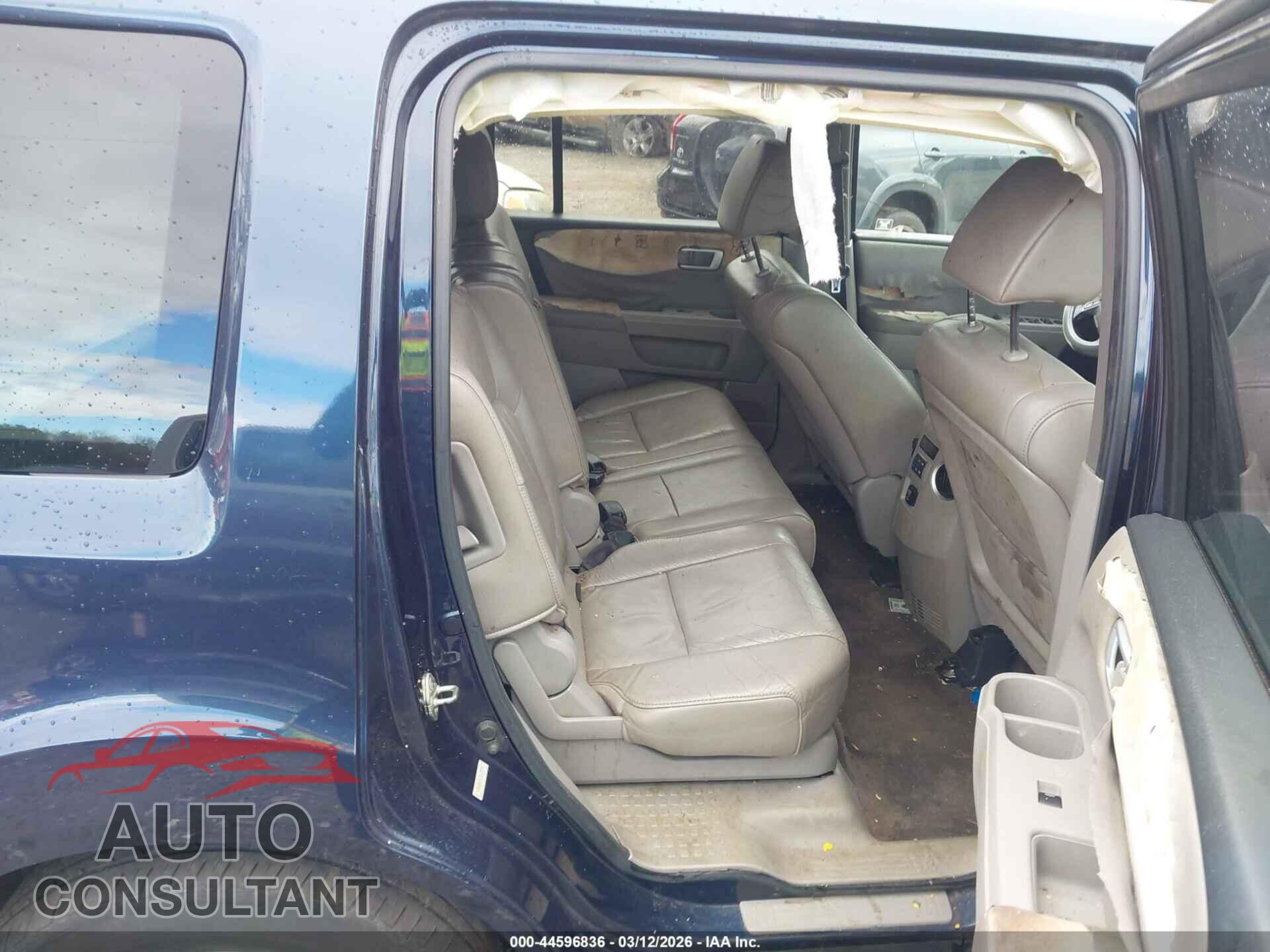 HONDA PILOT 2012 - 5FNYF3H59CB029599