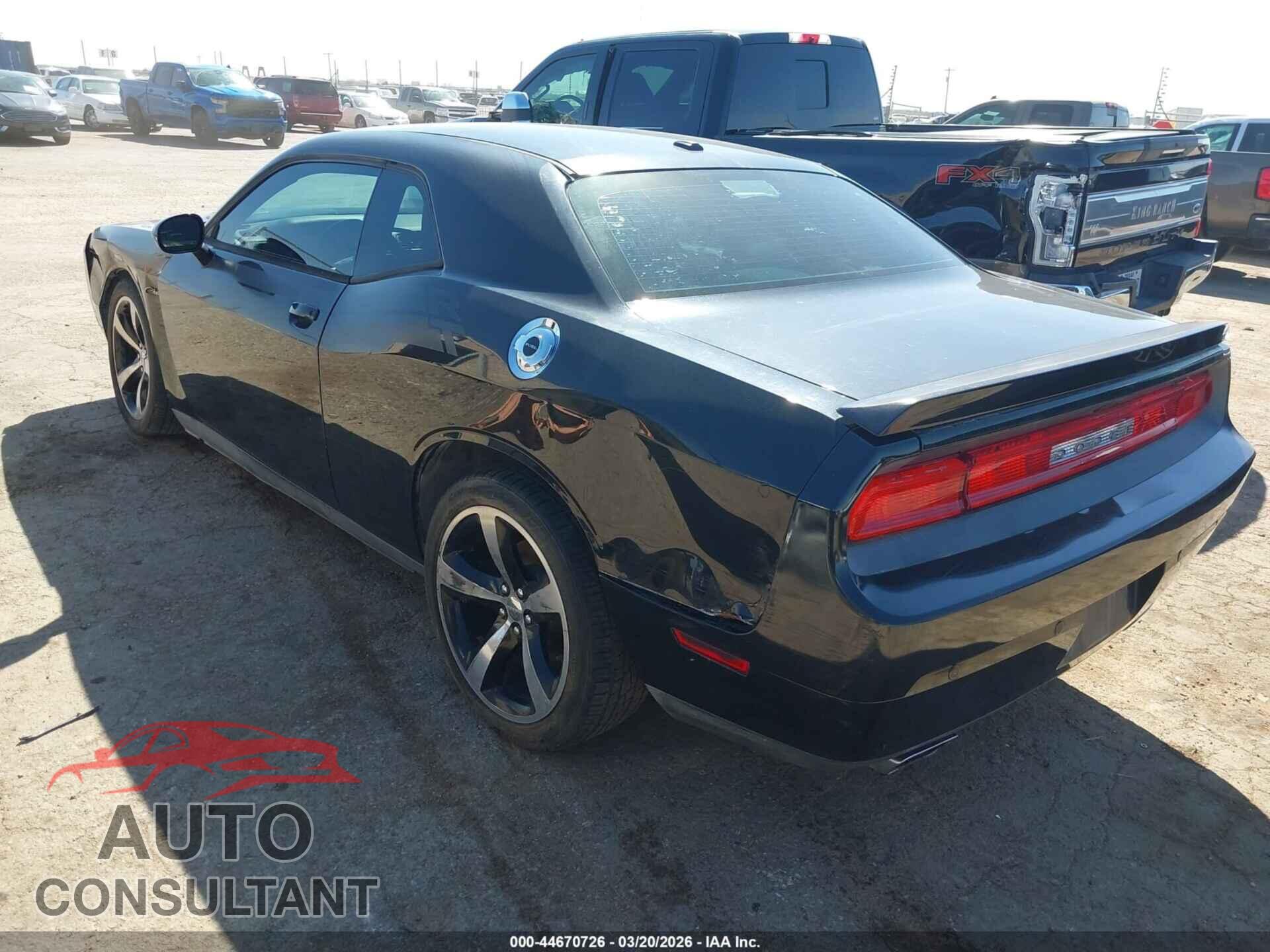DODGE CHALLENGER 2013 - 2C3CDYBT6DH634555