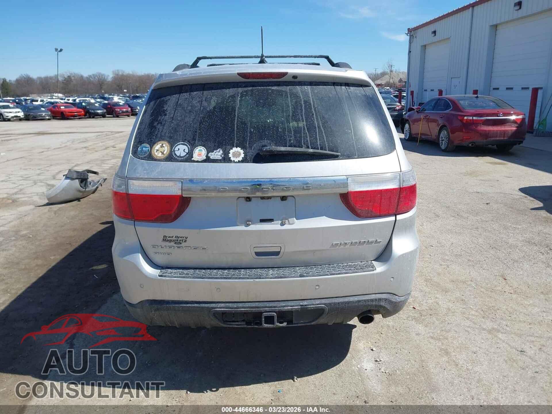 DODGE DURANGO 2011 - 1D4RE5GG1BC649982