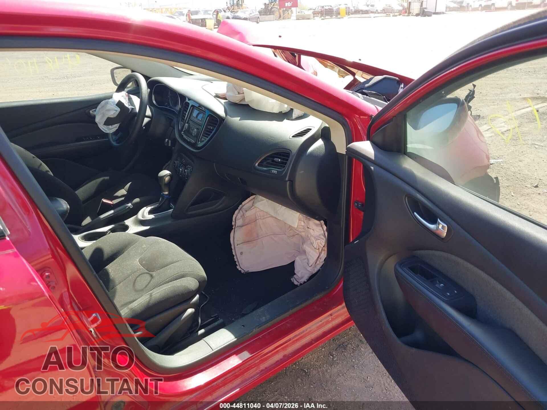 DODGE DART 2013 - 1C3CDFAA1DD257151