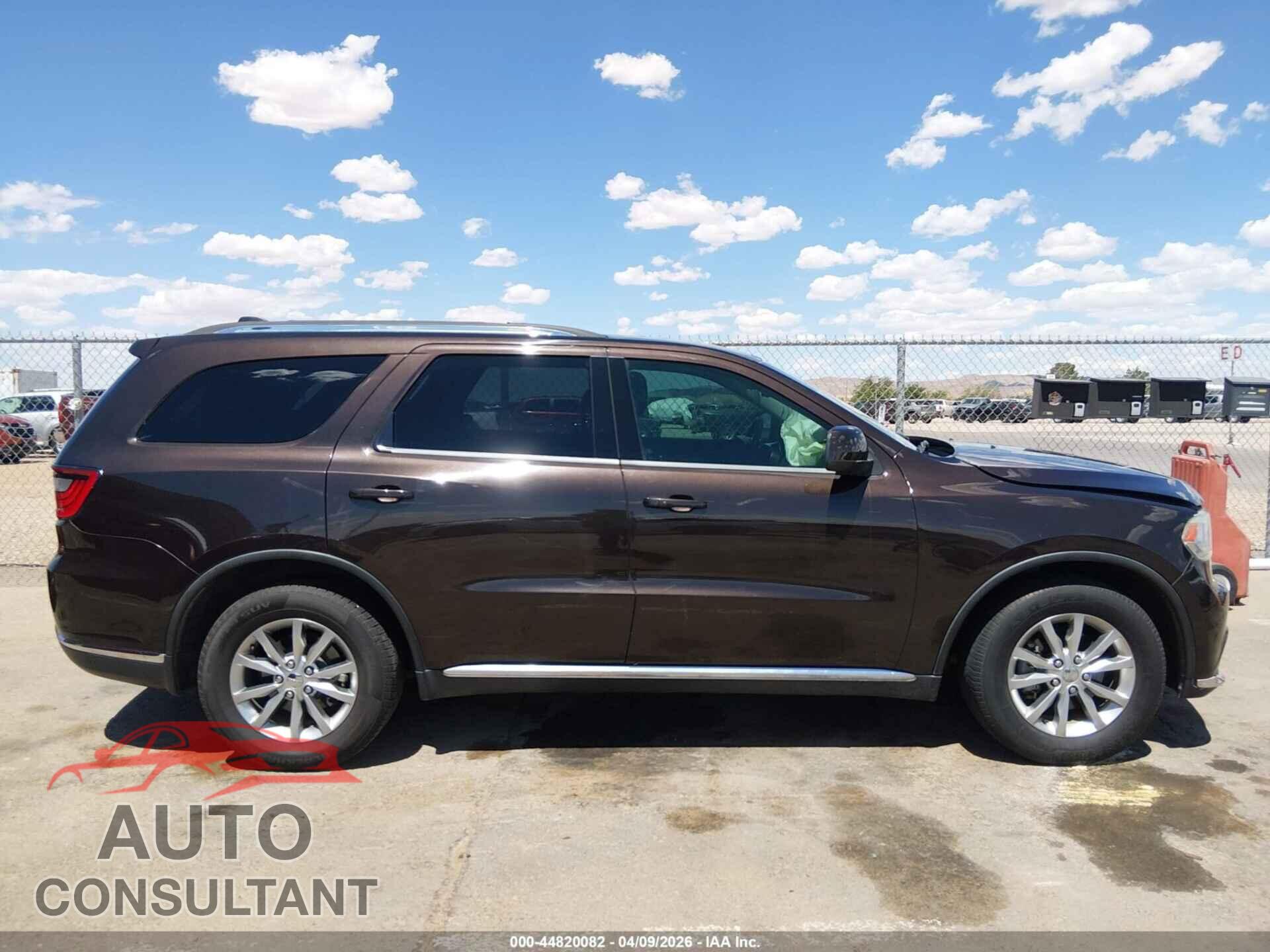 DODGE DURANGO 2016 - 1C4RDHAG2GC484008