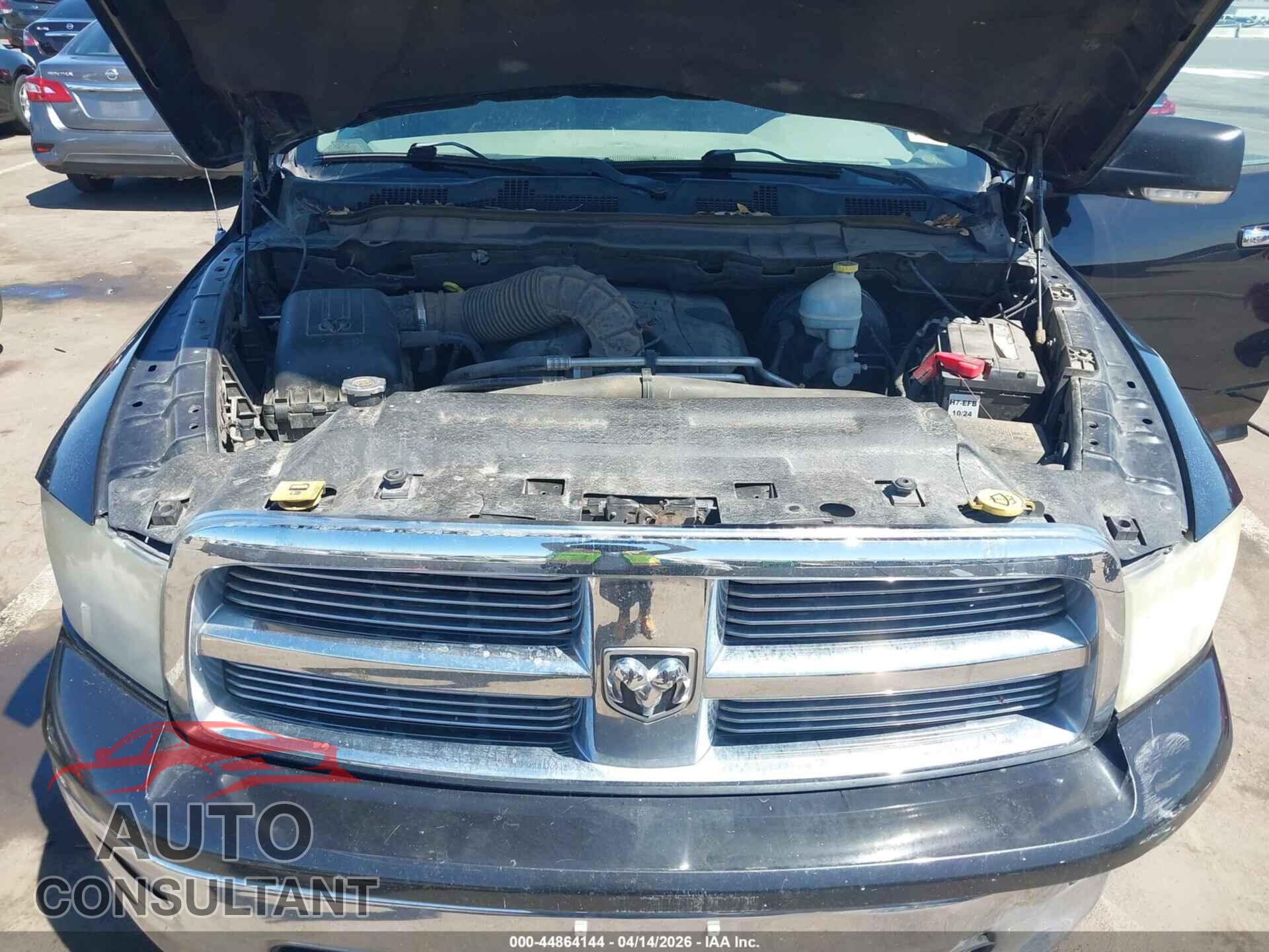 DODGE RAM 1500 2010 - 1D7RB1CT2AS196306