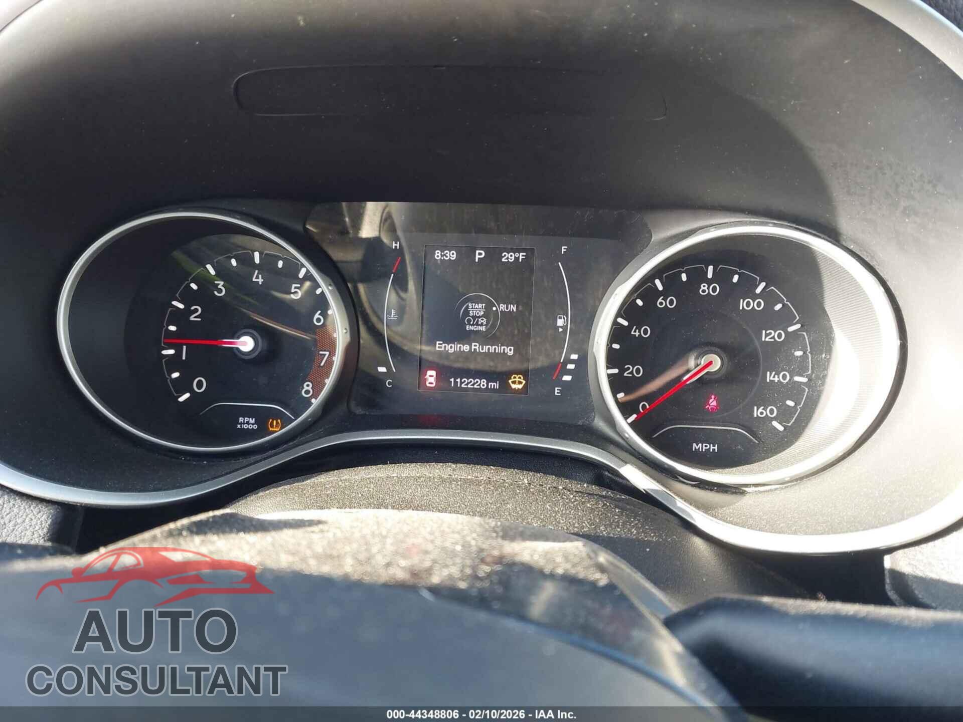 JEEP COMPASS 2019 - 3C4NJDBB2KT647420