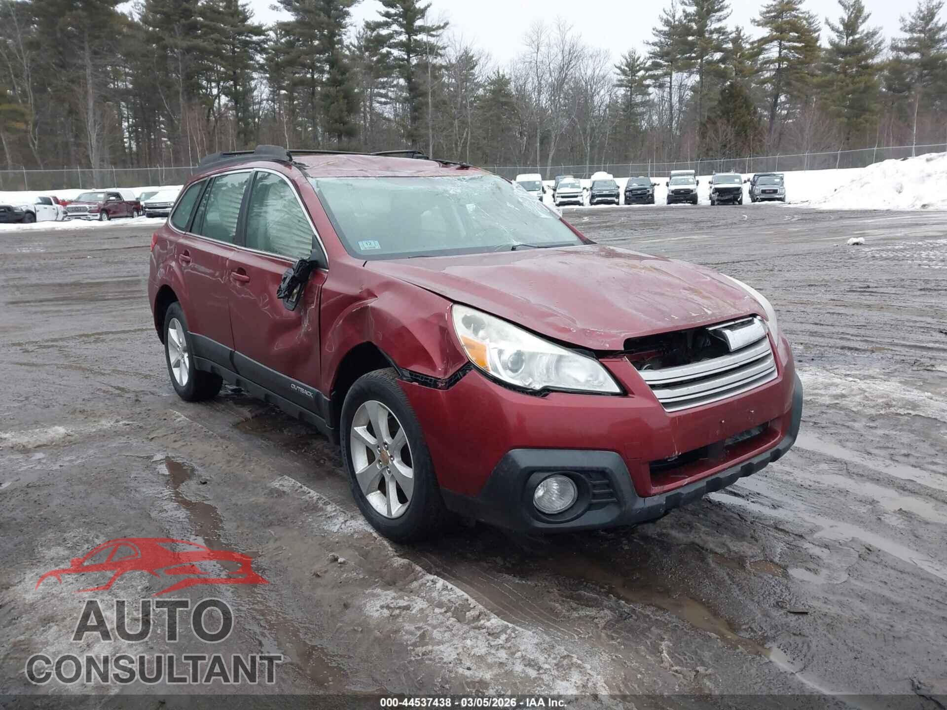 SUBARU OUTBACK 2014 - 4S4BRBAC2E3308758