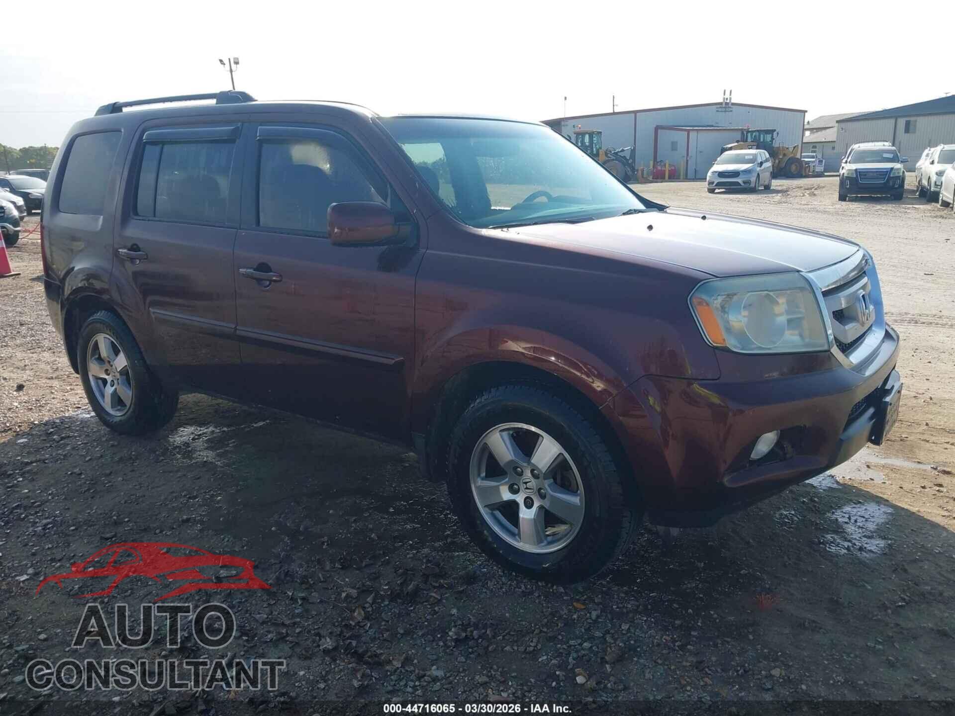 HONDA PILOT 2010 - 5FNYF3H66AB014337