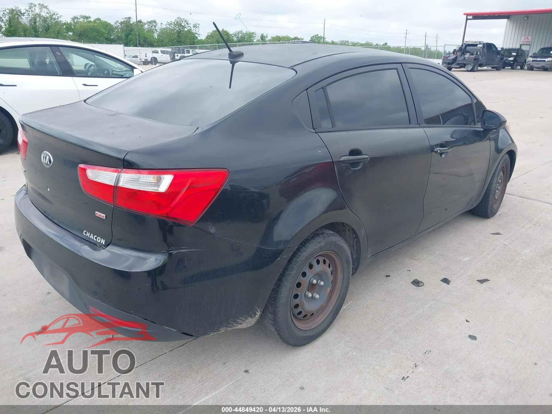 KIA RIO 2015 - KNADM4A32F6462455