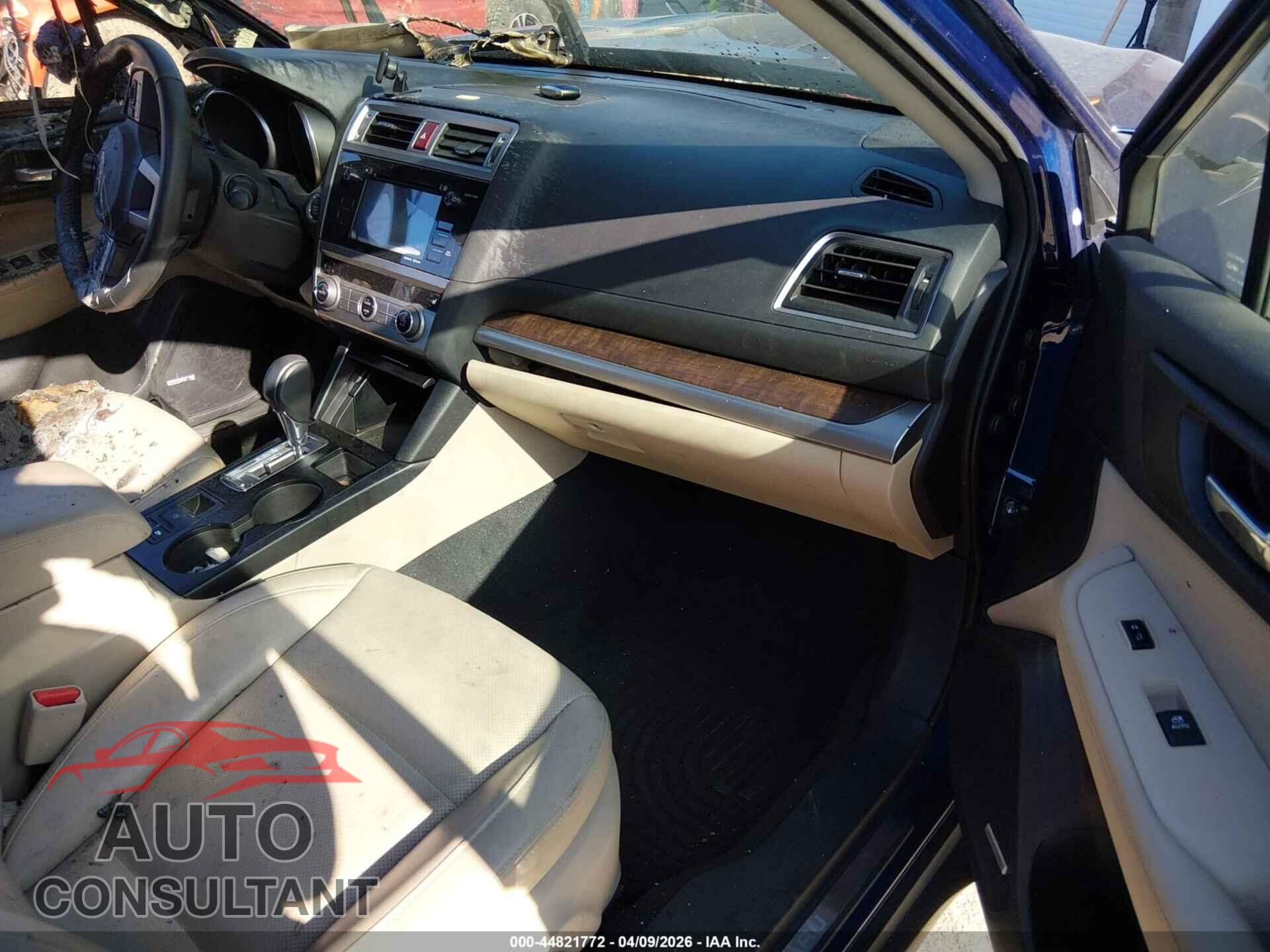 SUBARU OUTBACK 2017 - 4S4BSANC2H3296804
