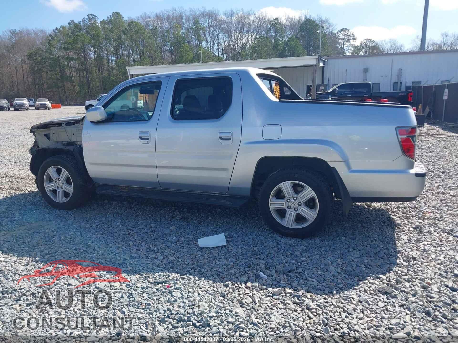 HONDA RIDGELINE 2012 - 5FPYK1F56CB459066