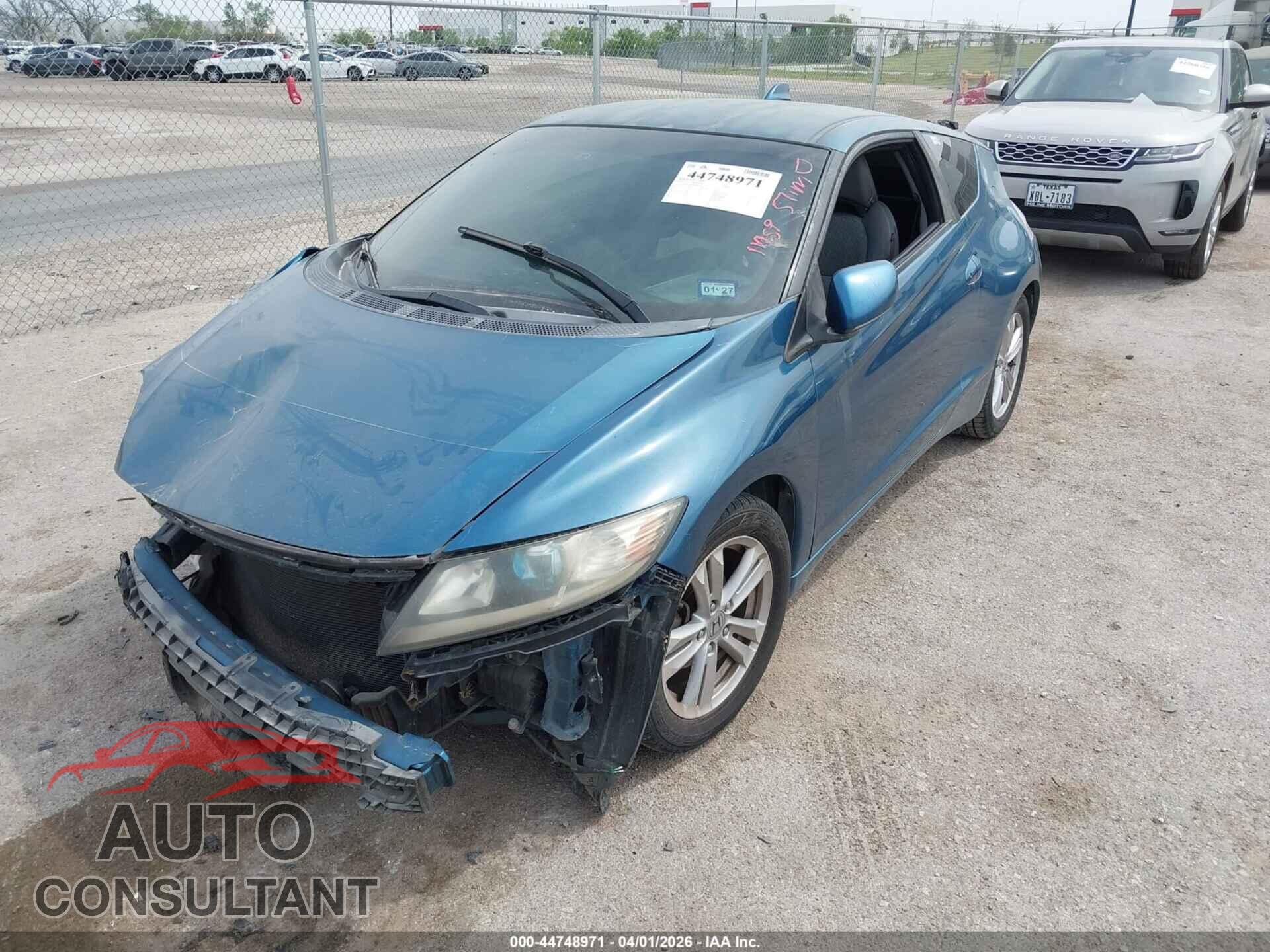 HONDA CR-Z 2012 - JHMZF1D64CS005154