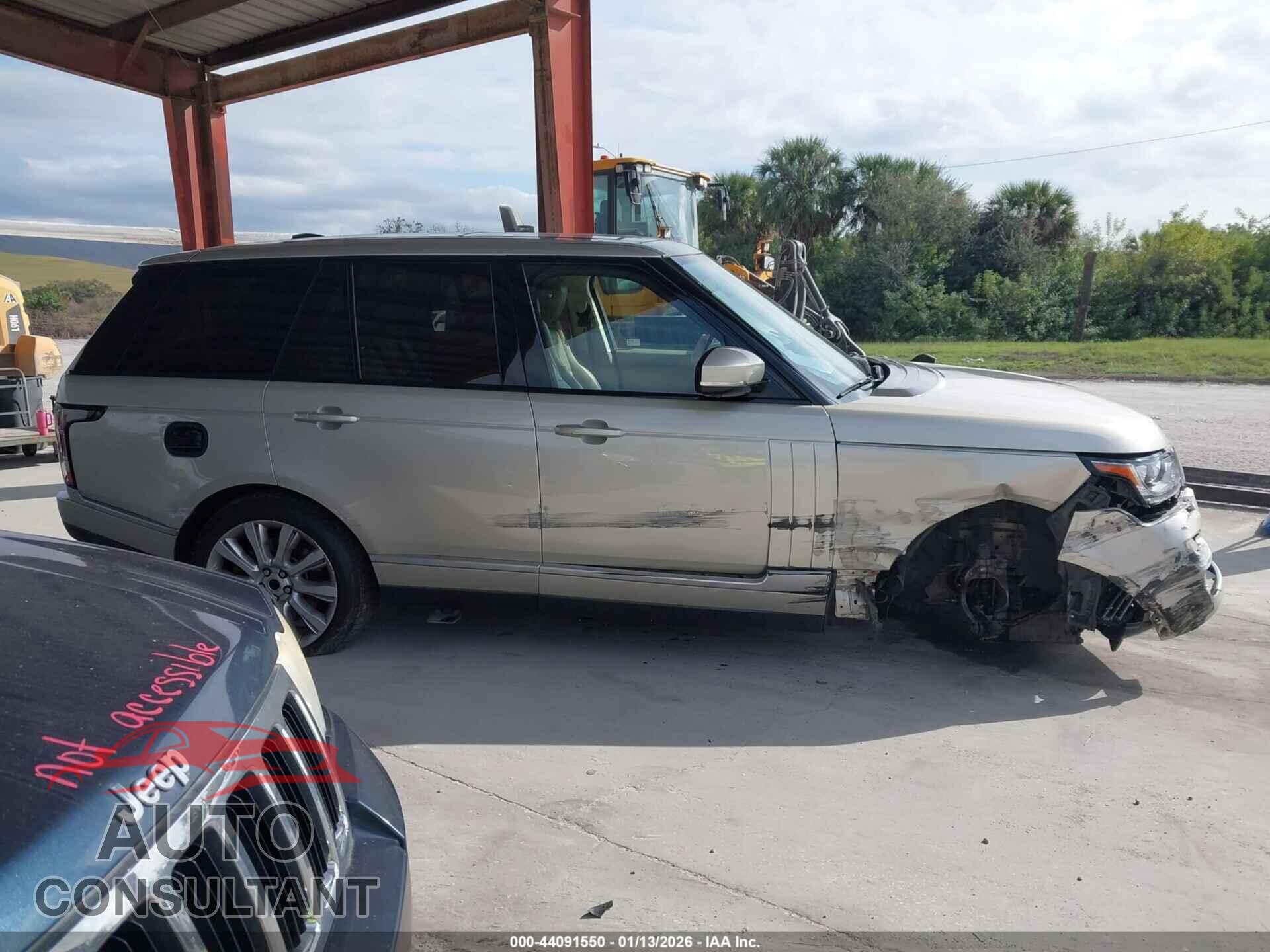 LAND ROVER RANGE ROVER 2013 - SALGS2EF2DA109151
