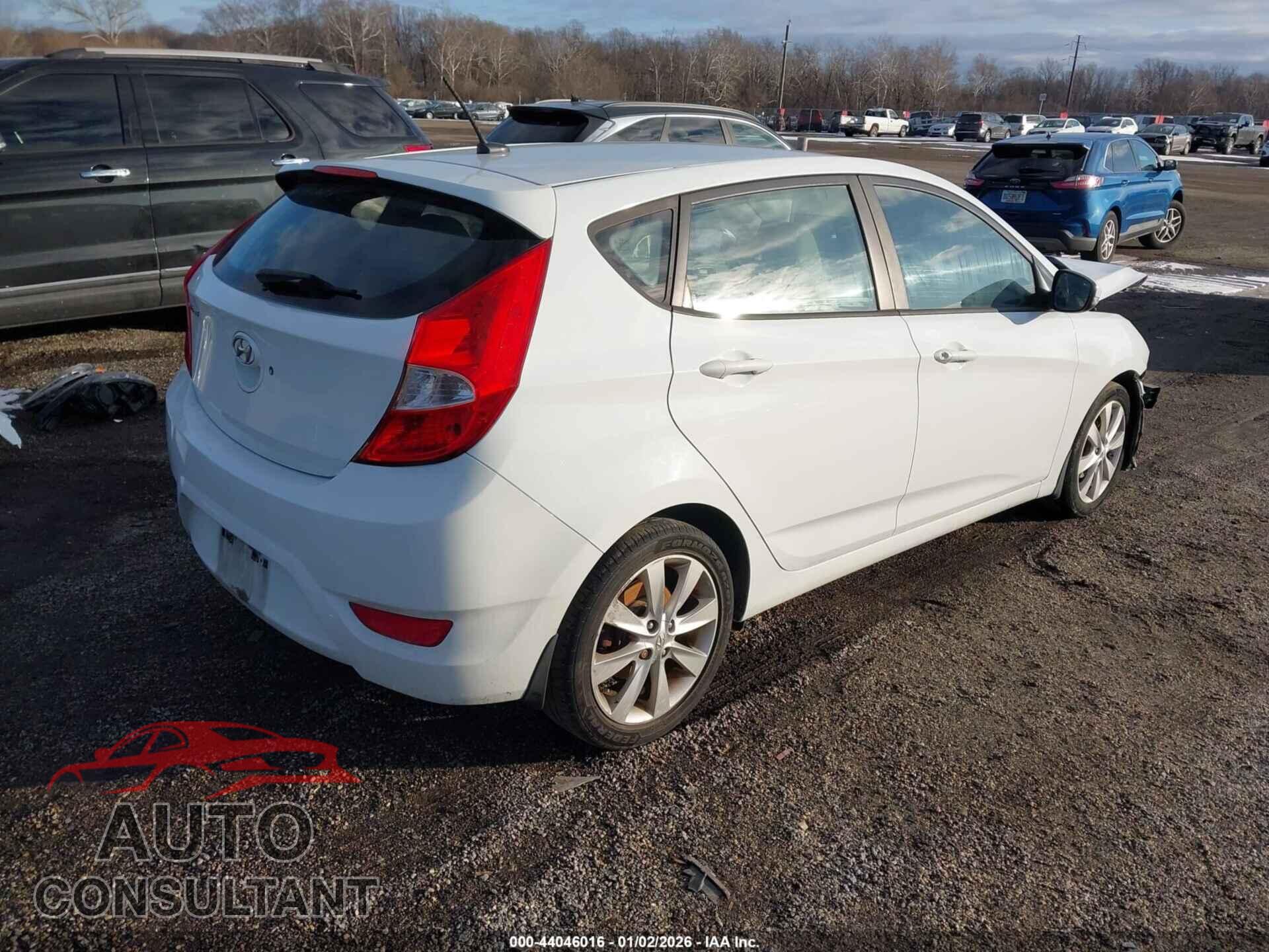 HYUNDAI ACCENT 2014 - KMHCU5AE8EU150779