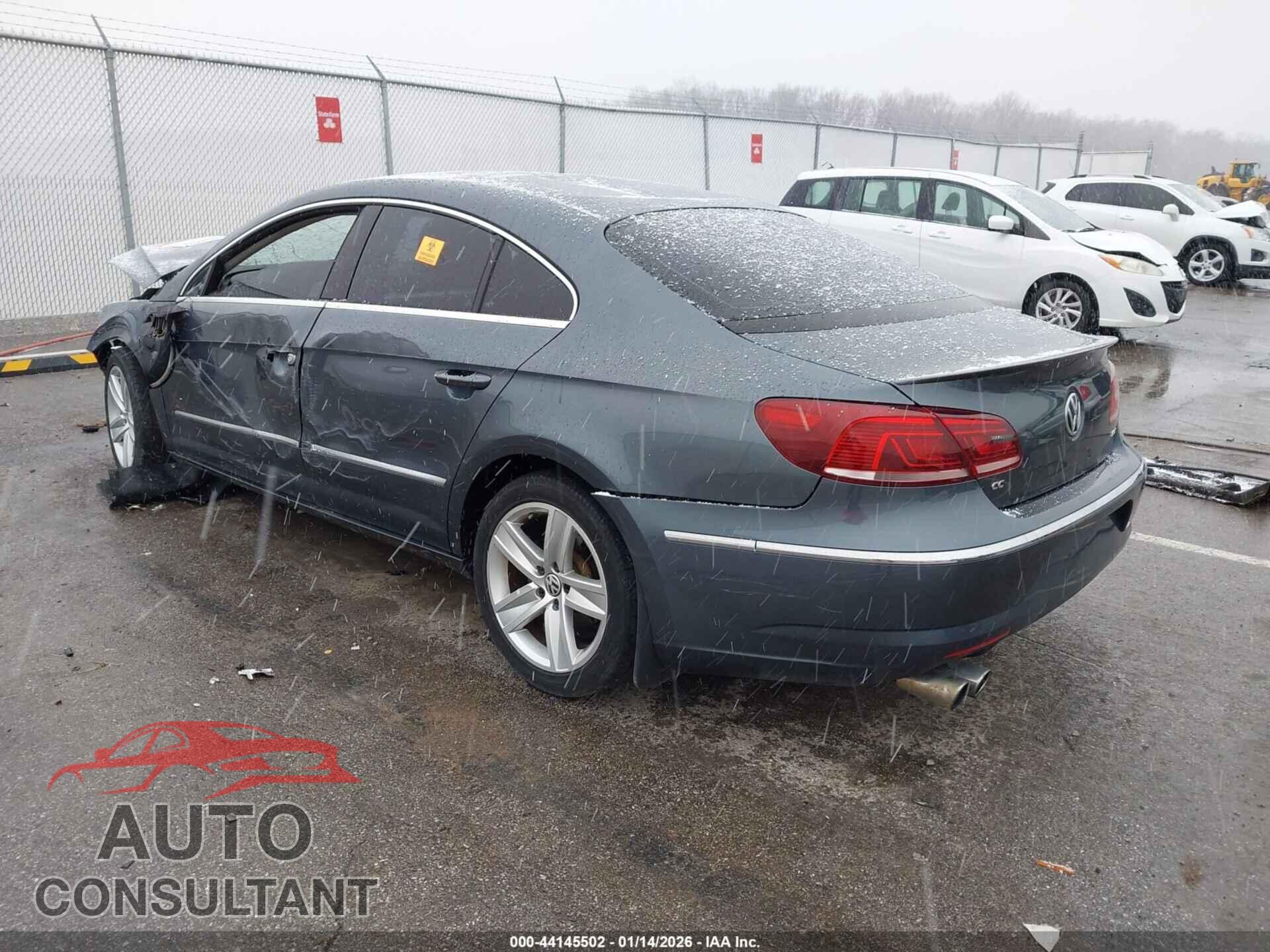 VOLKSWAGEN CC 2013 - WVWBN7AN3DE525043