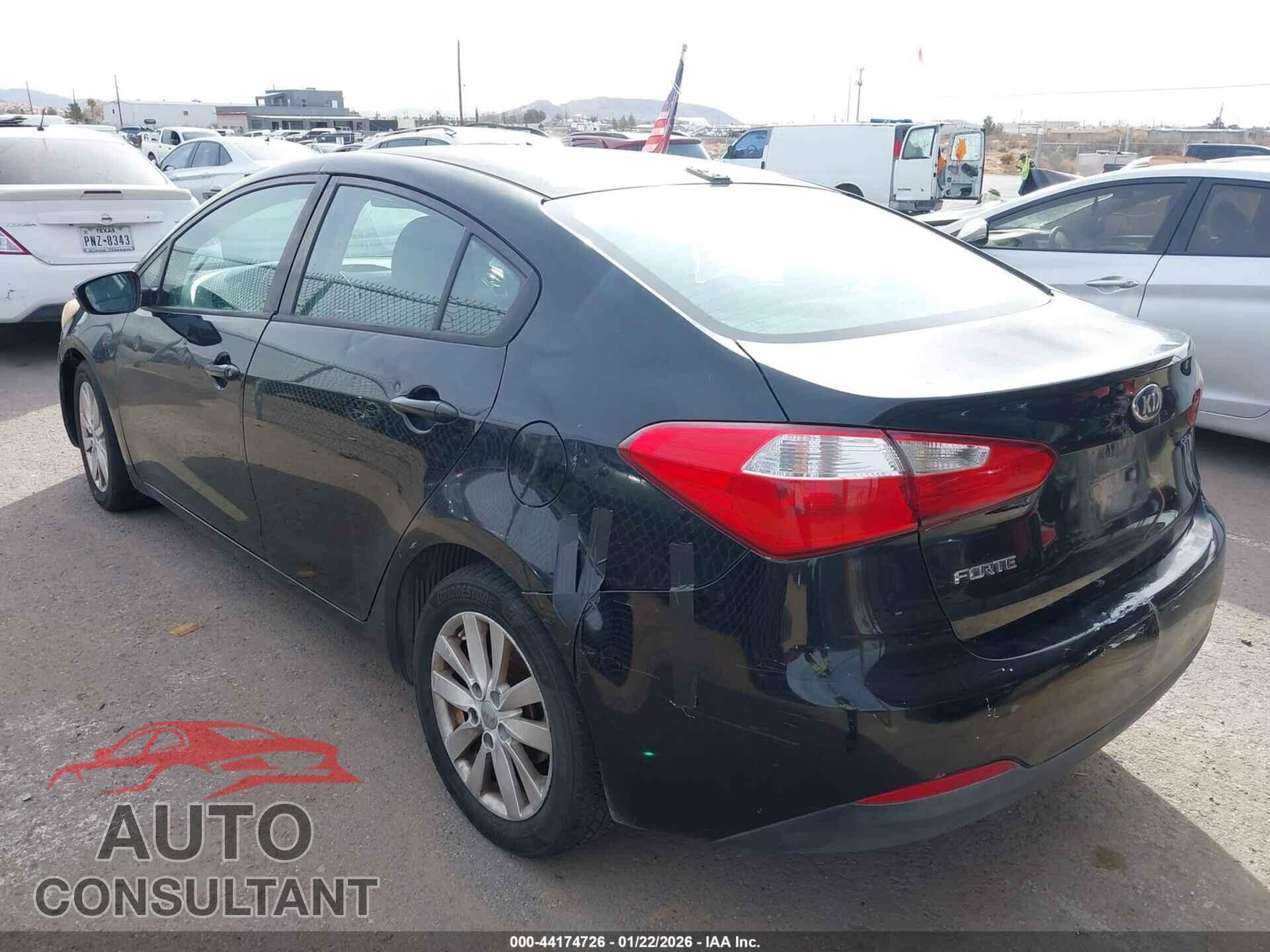 KIA FORTE 2014 - KNAFX4A63E5101332