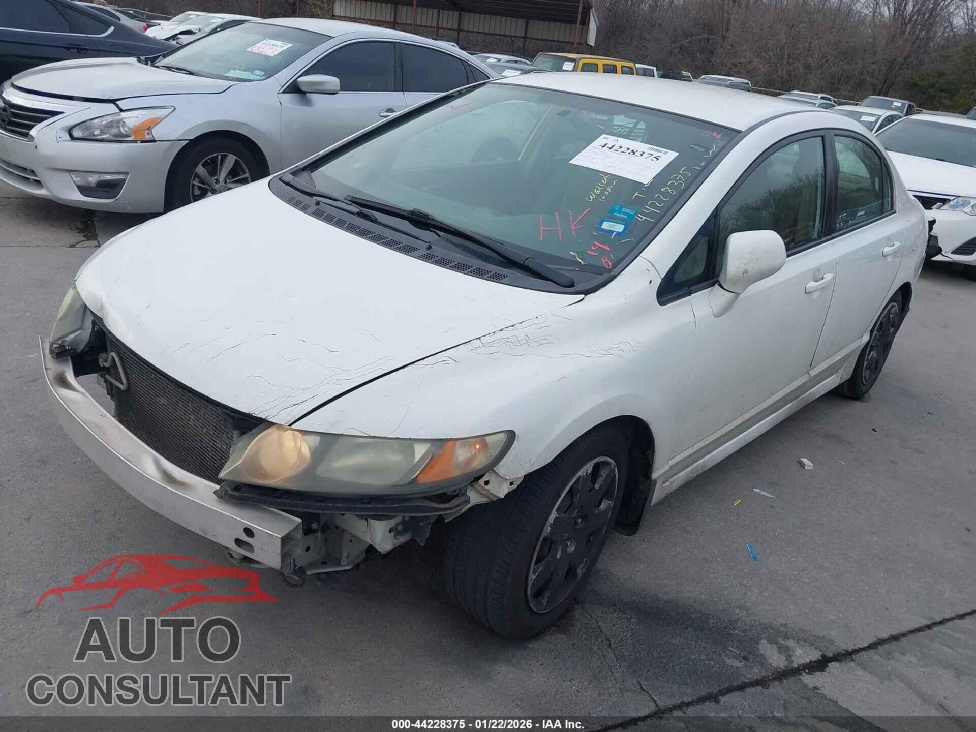 HONDA CIVIC 2010 - 2HGFA1F51AH574198