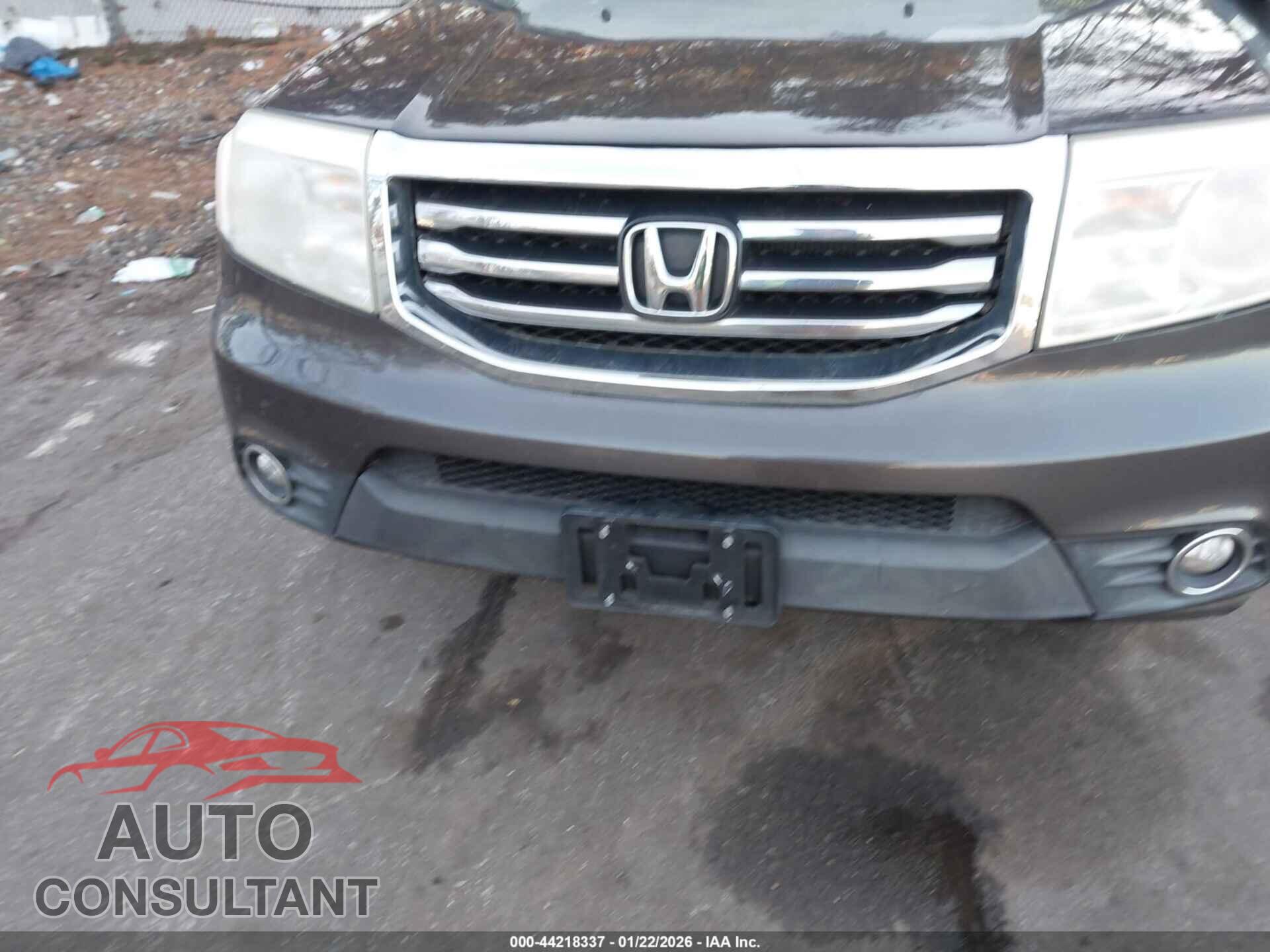 HONDA PILOT 2012 - 5FNYF4H67CB016218