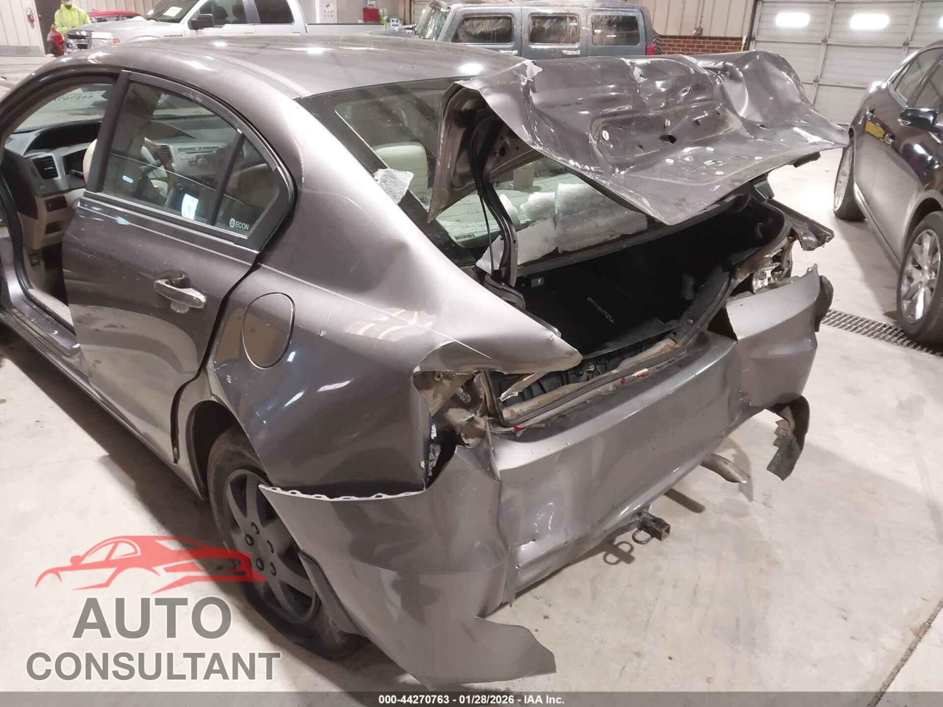 HONDA CIVIC 2012 - 19XFB2F54CE106577
