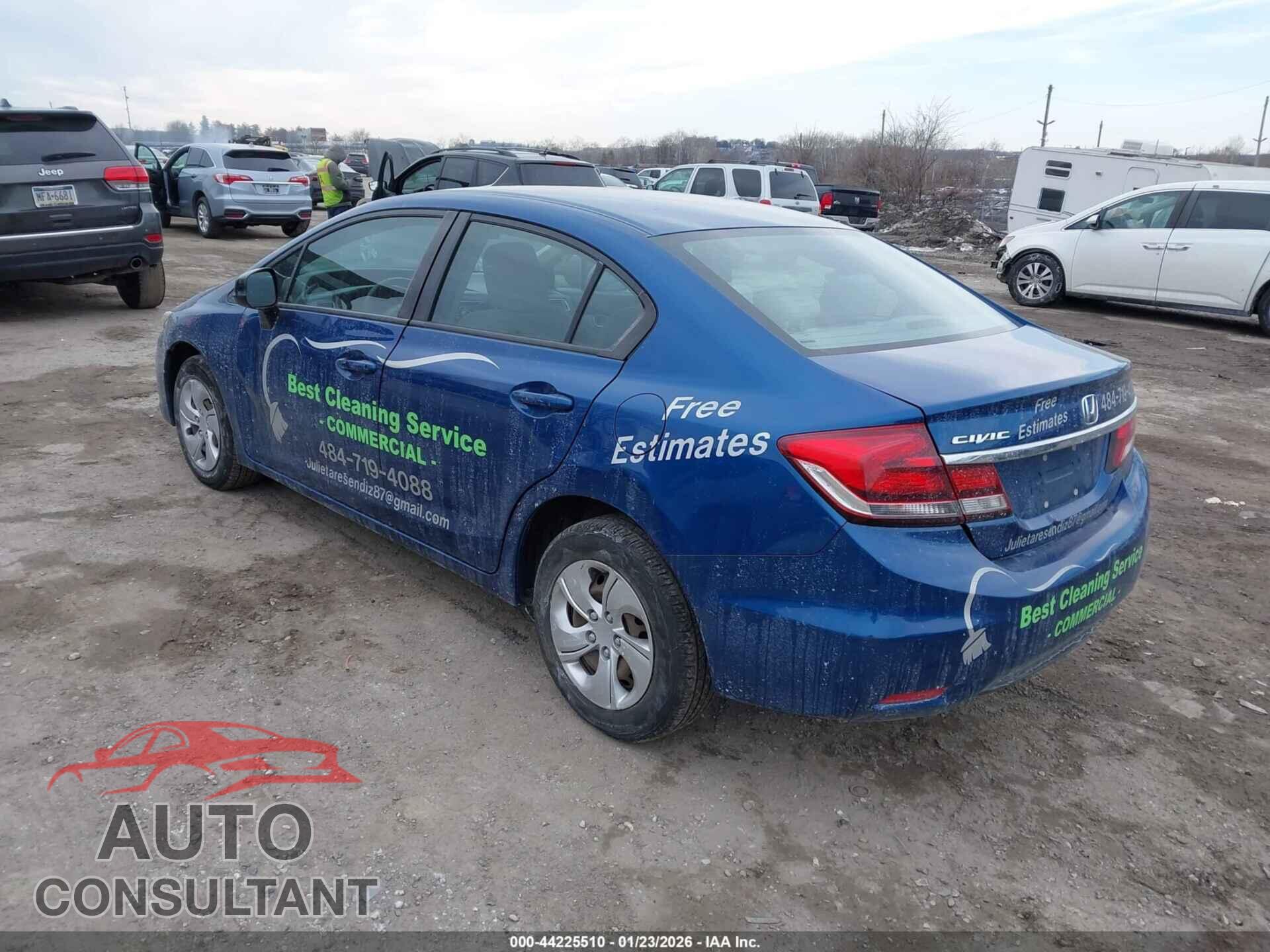 HONDA CIVIC 2015 - 2HGFB2F55FH560704