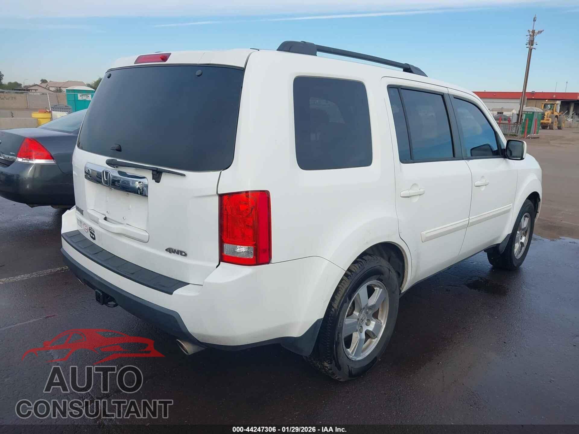 HONDA PILOT 2011 - 5FNYF4H57BB082709