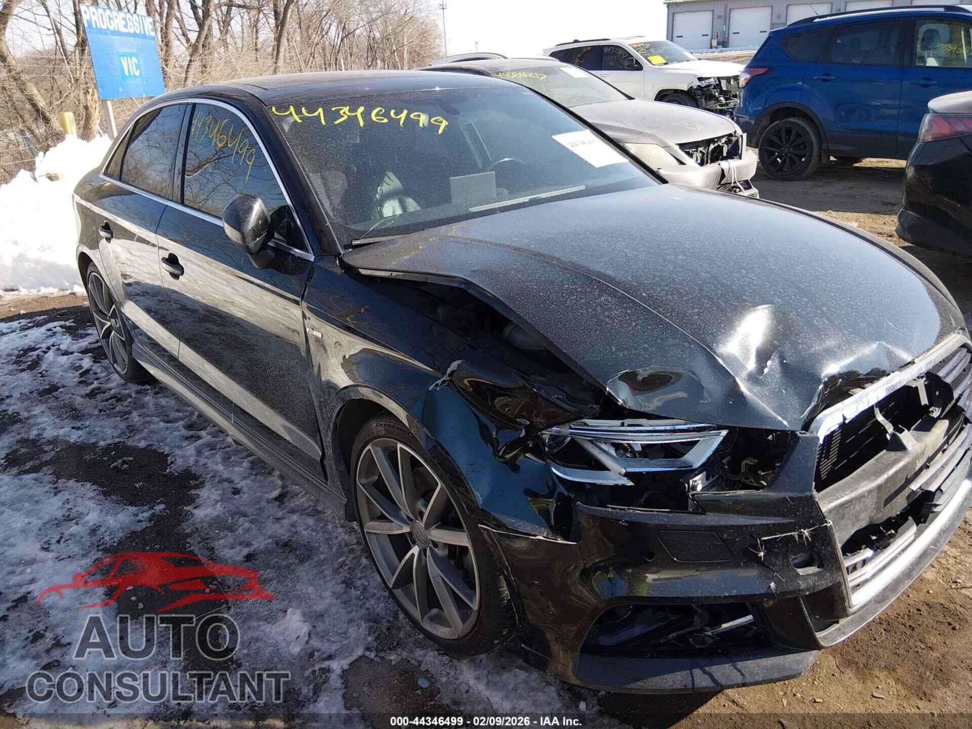 AUDI A3 2017 - WAUJ8GFF0H1025615