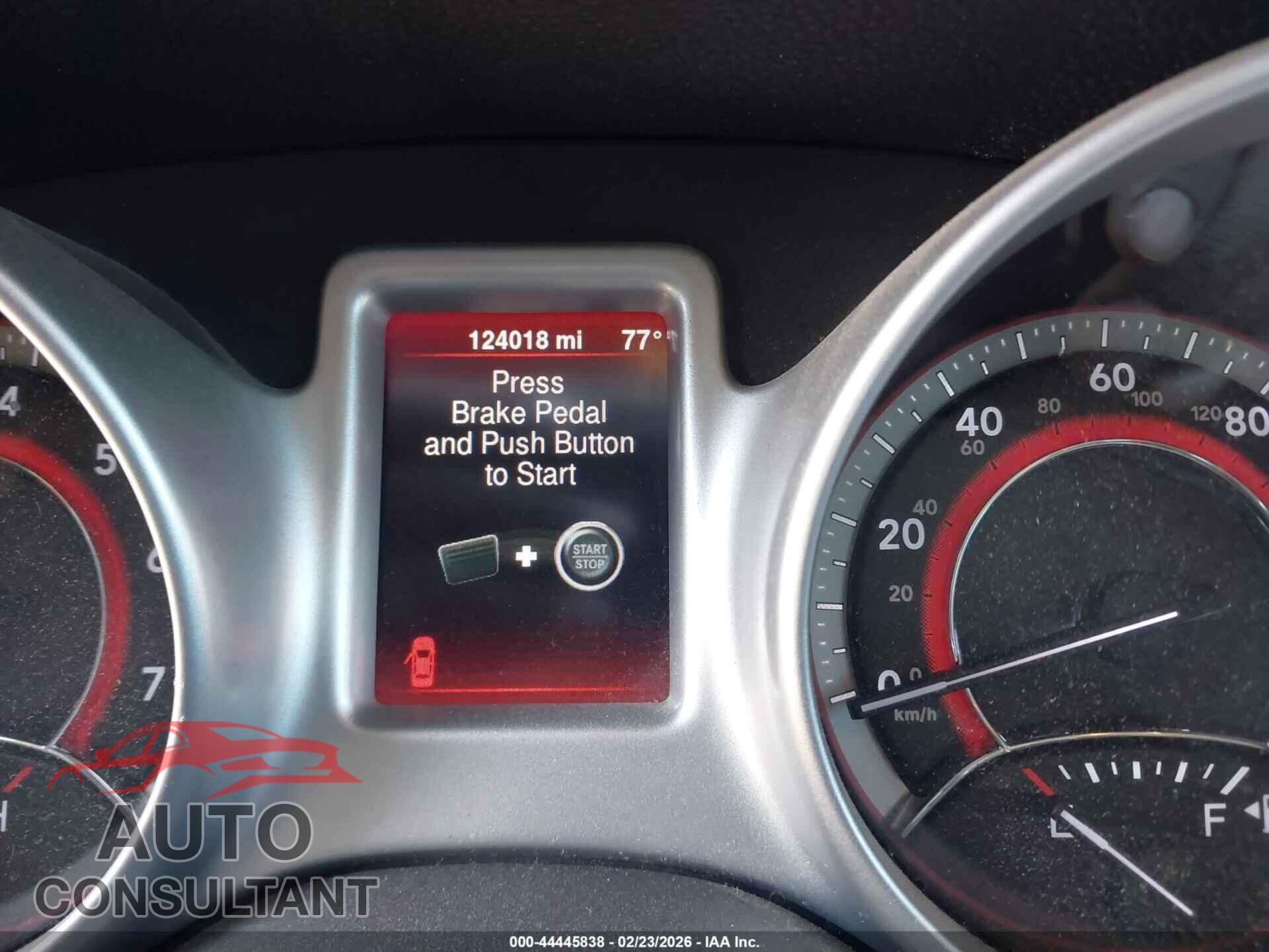 DODGE JOURNEY 2013 - 3C4PDCAB7DT595183