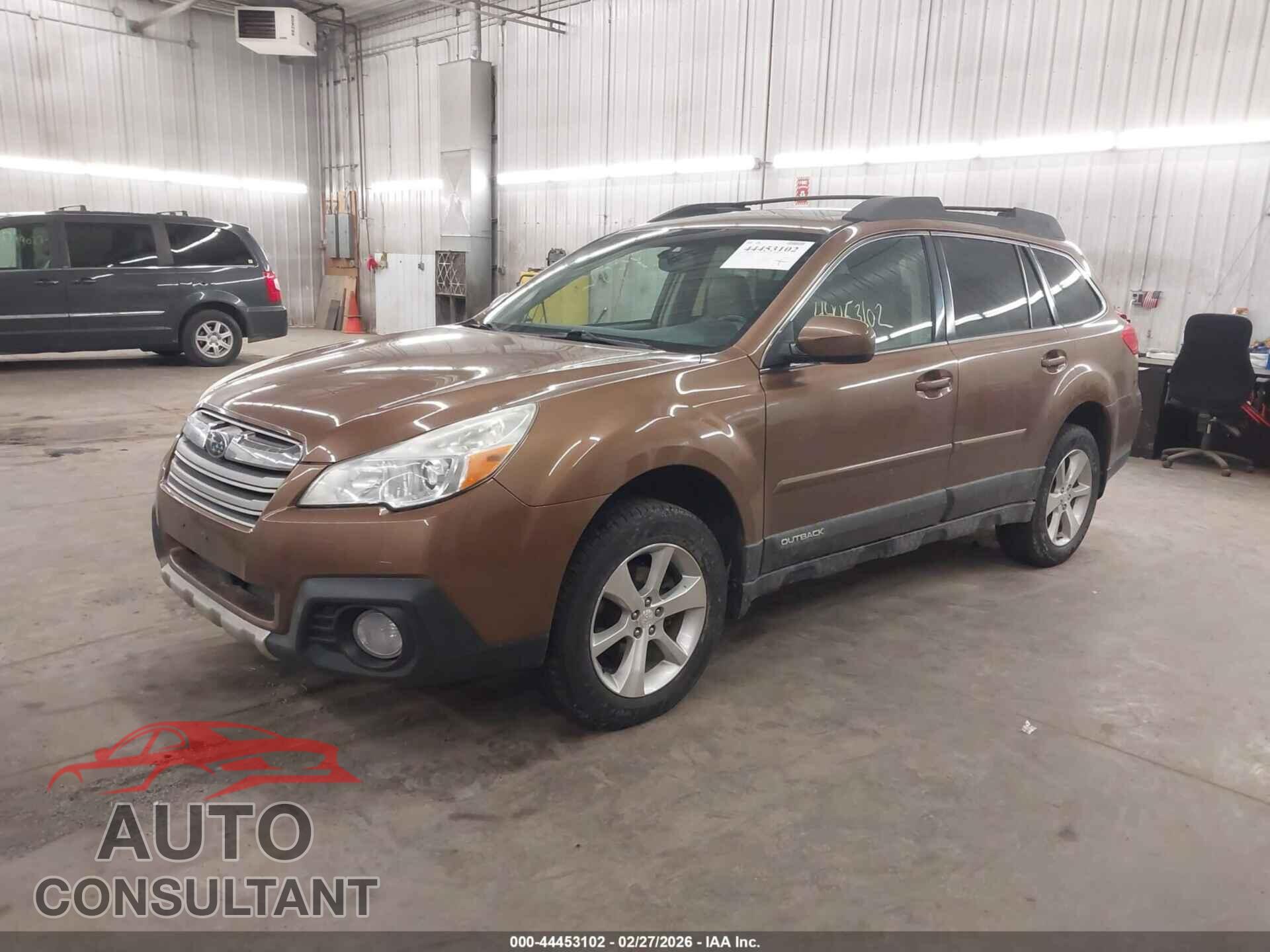 SUBARU OUTBACK 2013 - 4S4BRBKC7D3233679