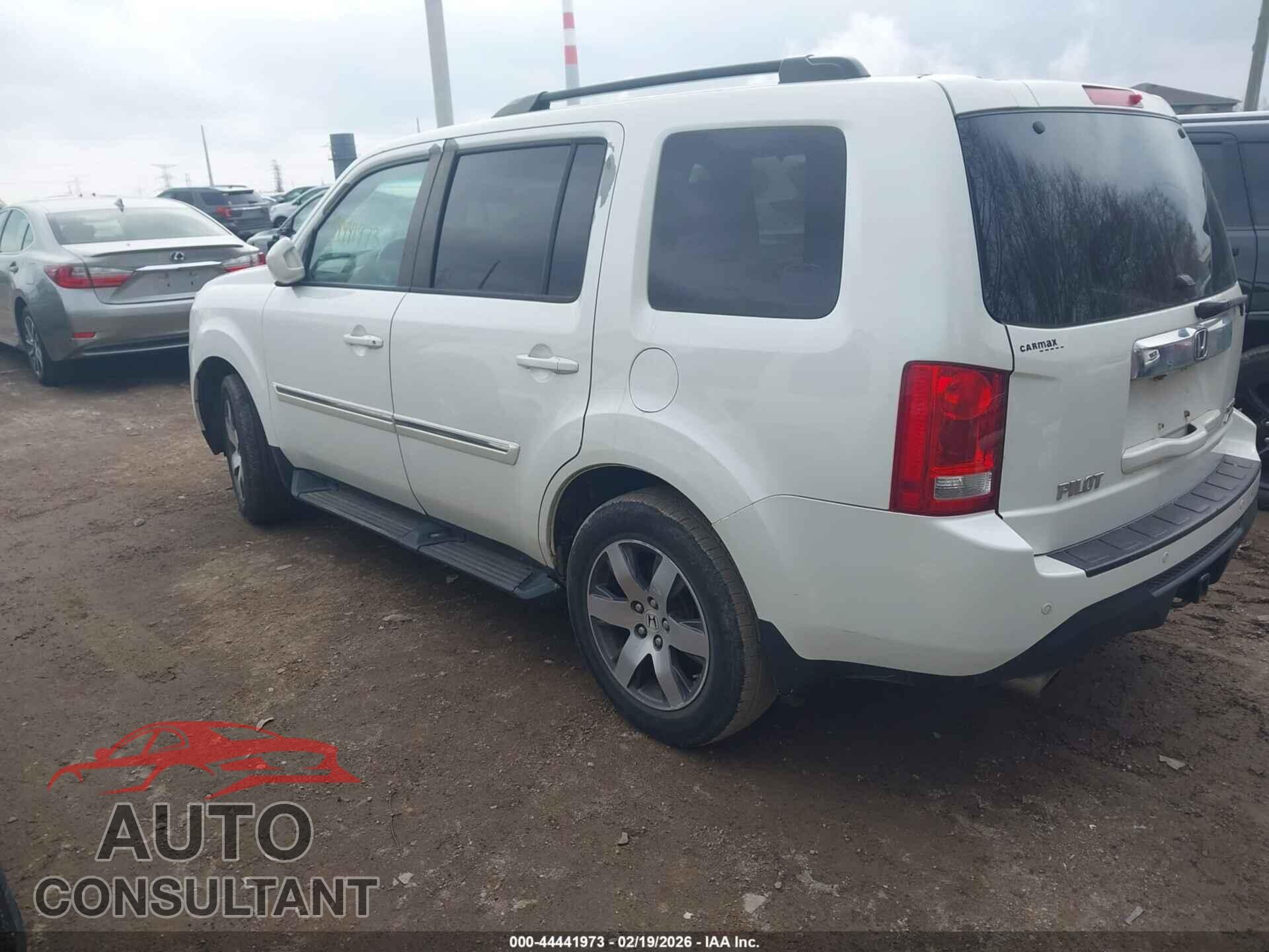 HONDA PILOT 2012 - 5FNYF4H96CB064237